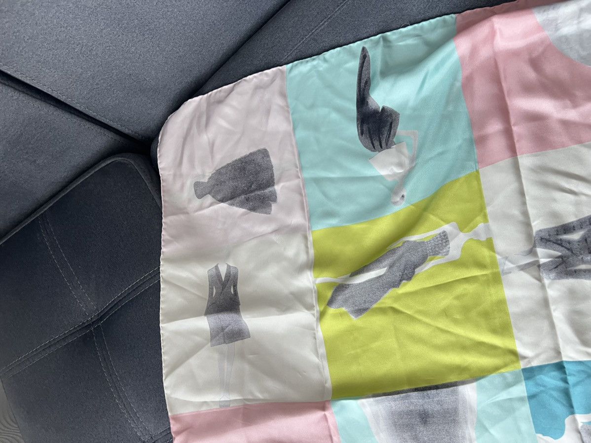Dior Mats Gustafson Dior Silk Scarf Size ONE SIZE - 9 Thumbnail