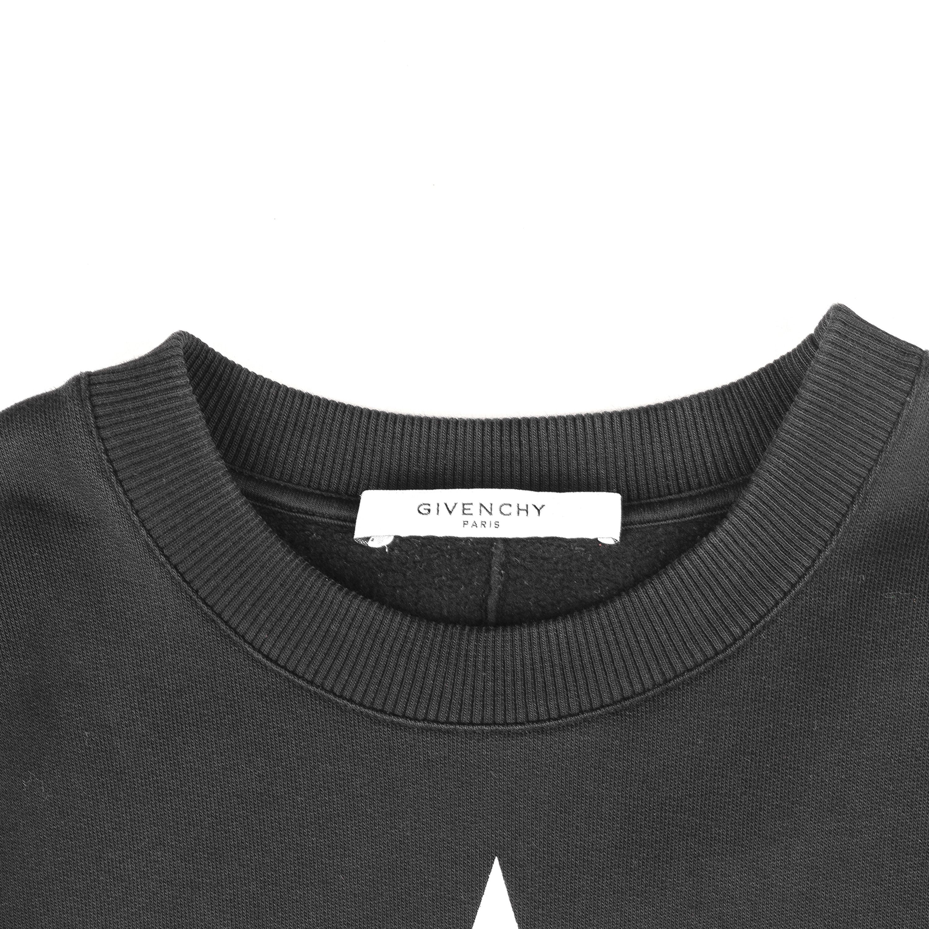 Givenchy Givenchy 2016 Monkey Brothers Vintage Black Sweatshirt (S) Size US S / EU 44-46 / 1 - 3 Thumbnail