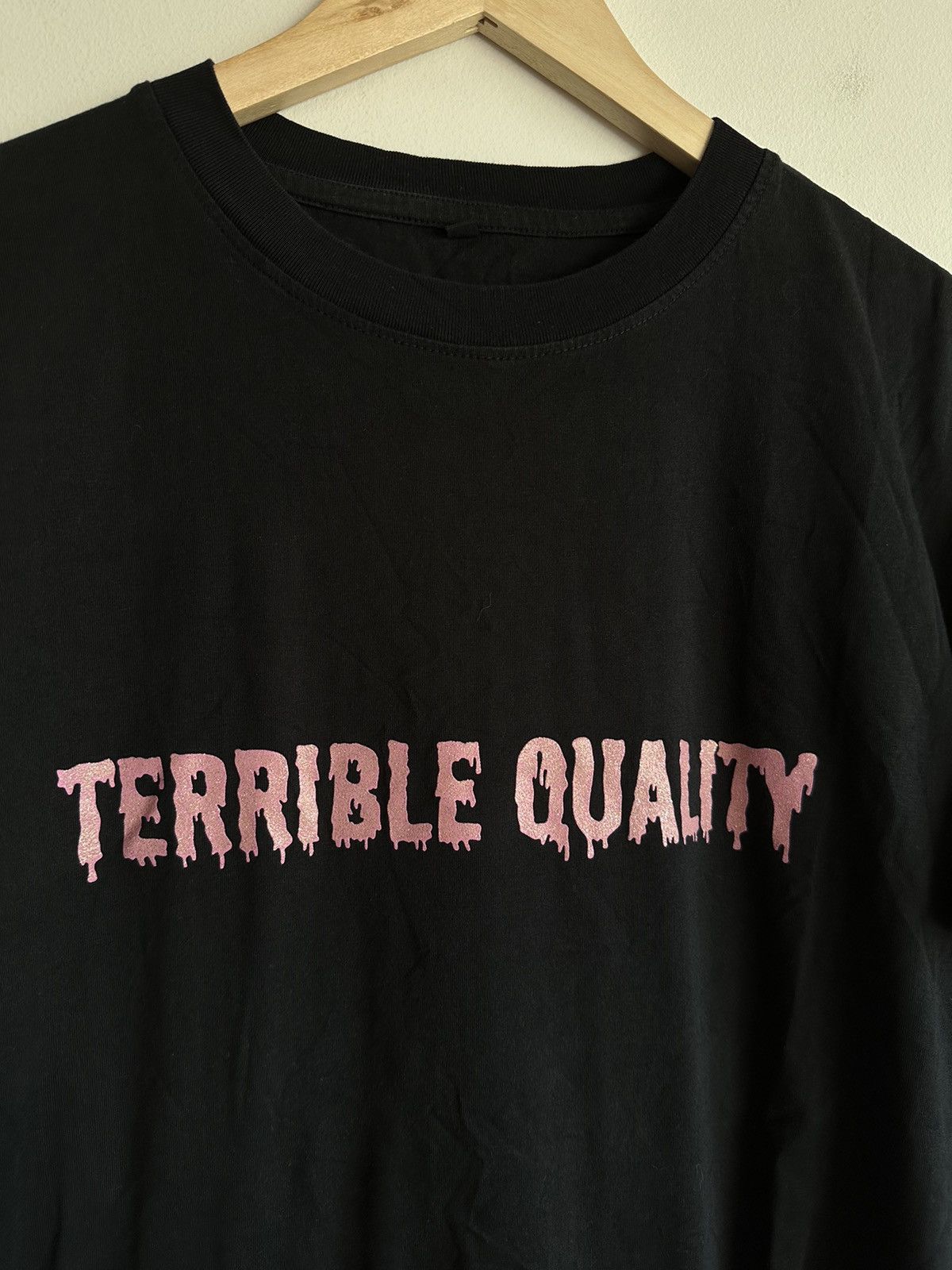 Other Terrible Quality glitter Tee swag streetwear drip Size US M / EU 48-50 / 2 - 2 Thumbnail