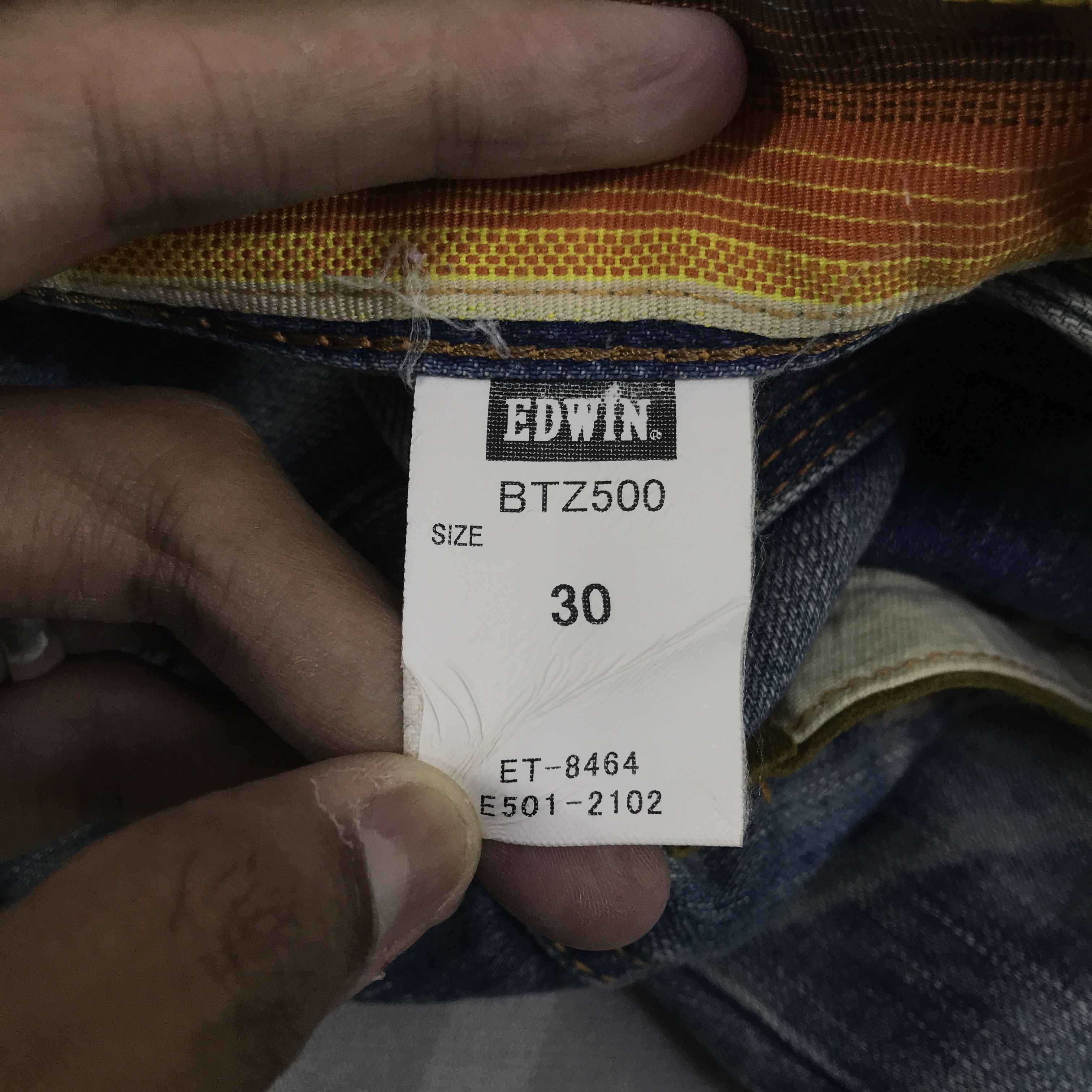 Edwin Vintage Edwin Blue Trip Bootcut Denim Jeans pants K130B1 Size US 30 / EU 46 - 16 Thumbnail