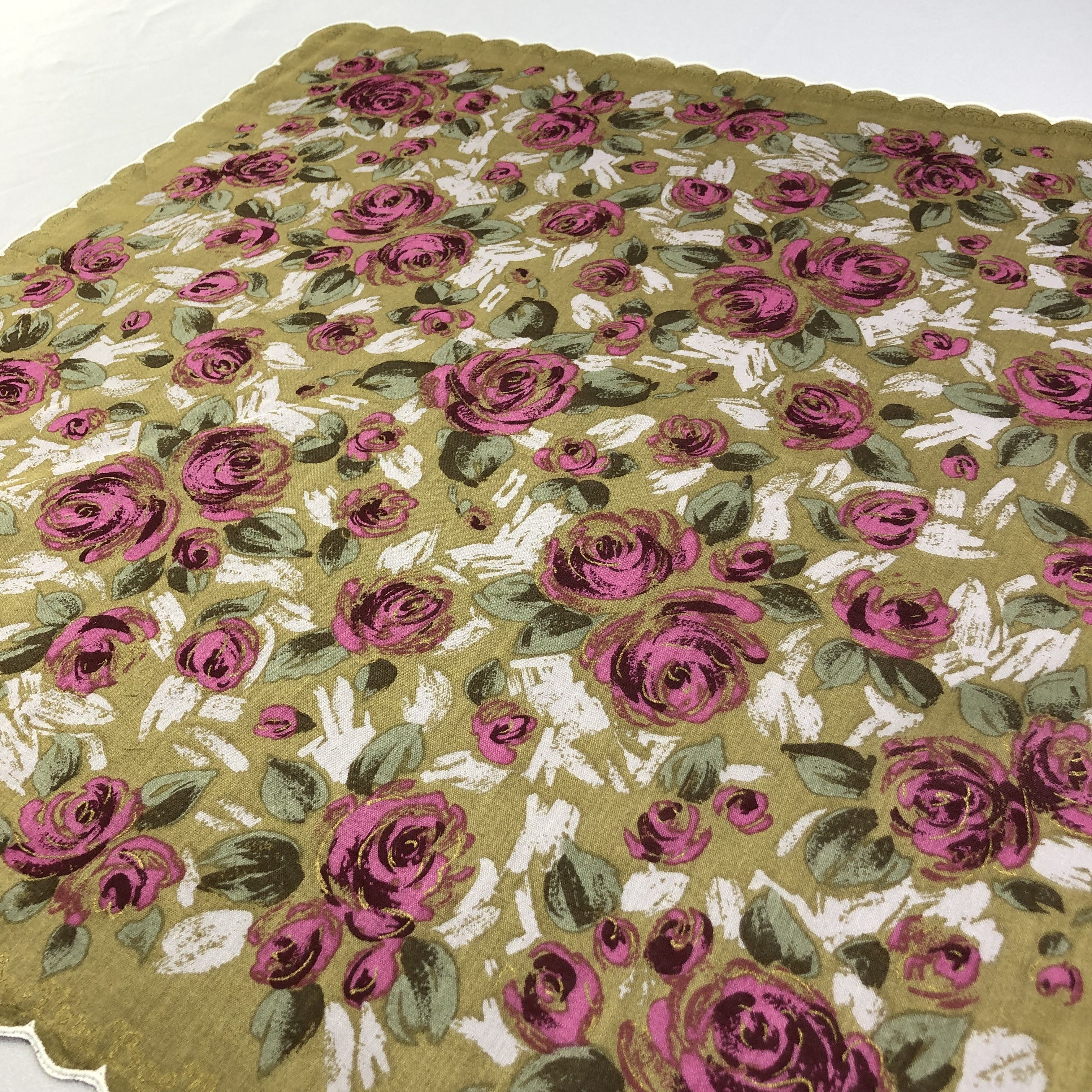 Pierre Balmain × Vintage Pierre Balmain Floral Handkerchief Neckerchief Bandana H1590 Size ONE SIZE - 3 Thumbnail