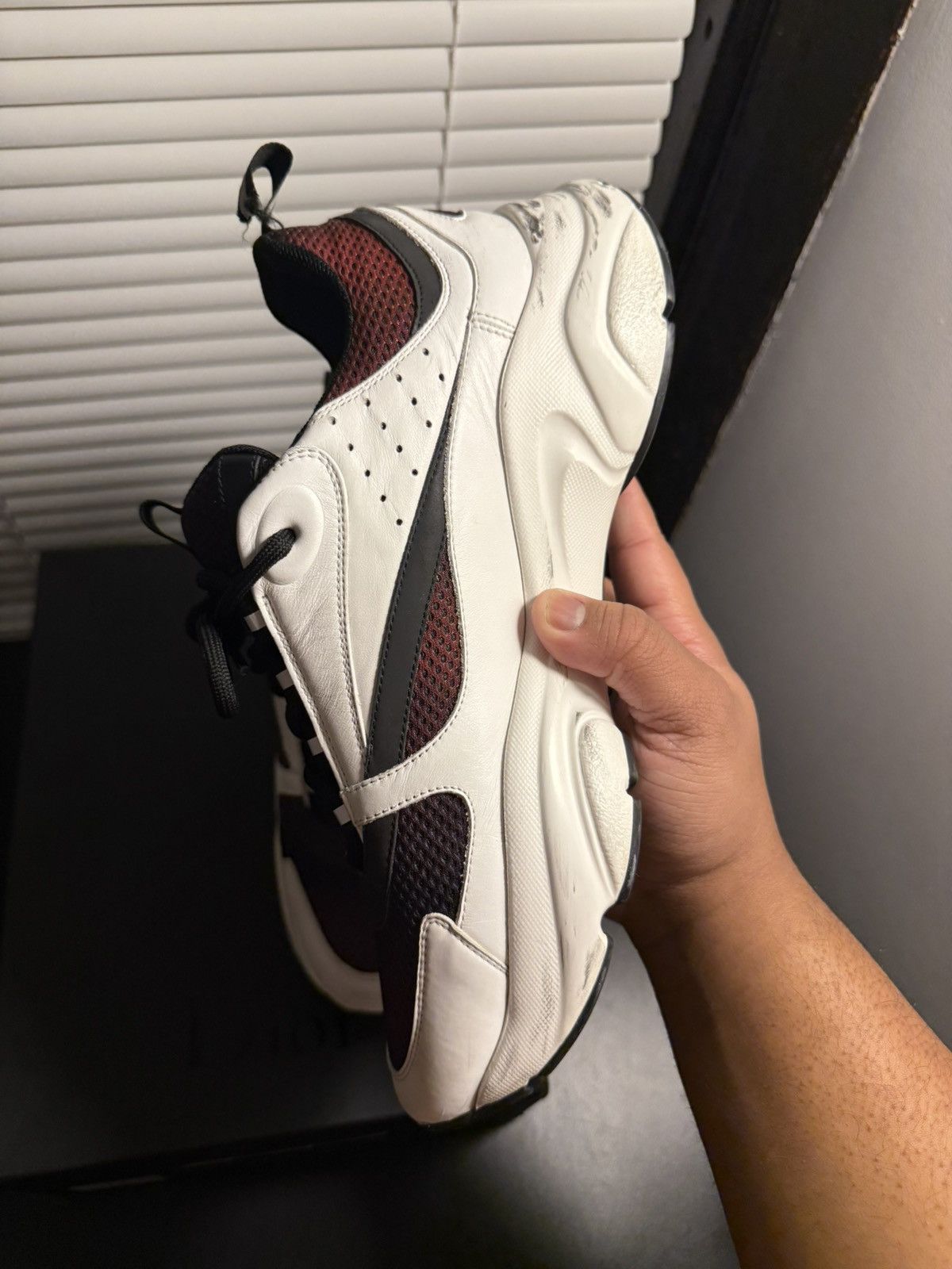 Dior Dior B22 White Red Black Size 44 EU / 11 US Size US 11 / EU 44 - 12 Thumbnail