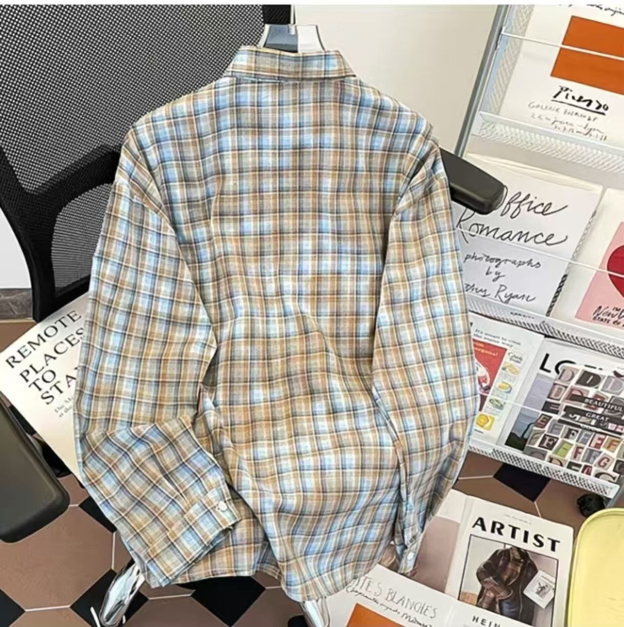 Vintage Vintage Plaid Zip-Up Overshirt Size US M / EU 48-50 / 2 - 3 Thumbnail