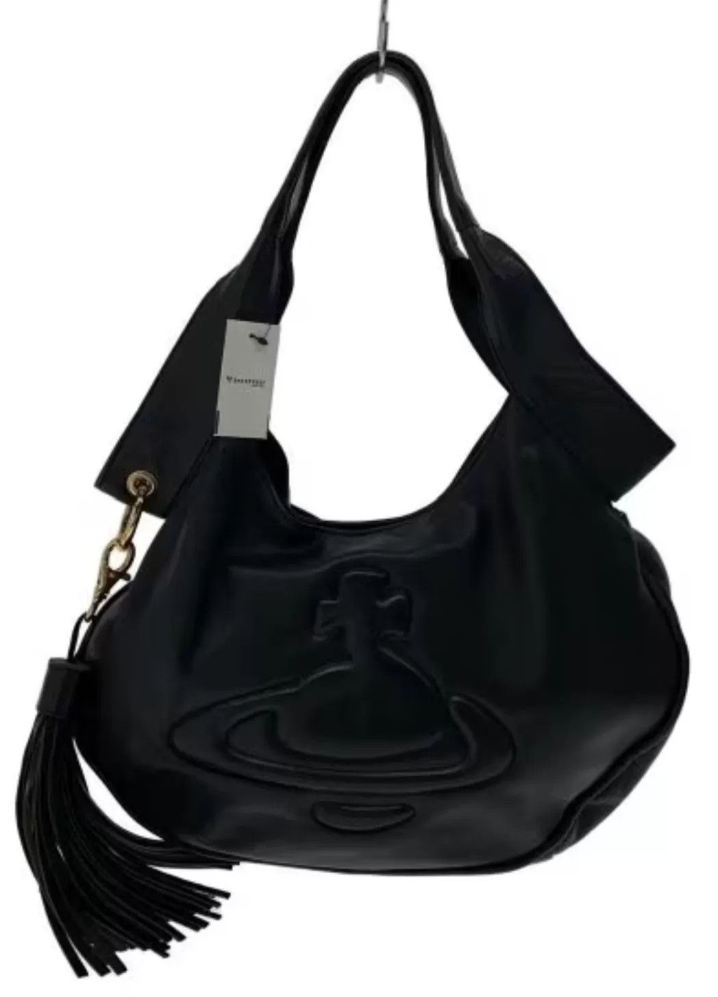 Vivienne Westwood Vivienne Westwood Black Leather Bag Size ONE SIZE - 1 Thumbnail