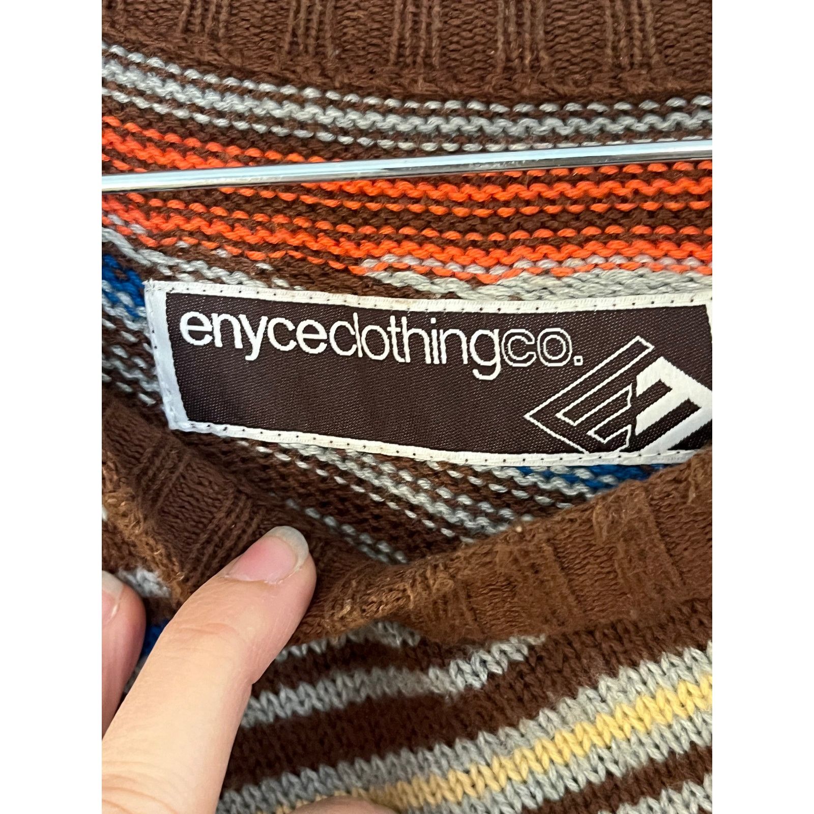 Enyce 🔥 RARE Vintage Enyce Y2K Sweater | 90s Streetwear 3XL Size US XXL / EU 58 / 5 - 5 Thumbnail