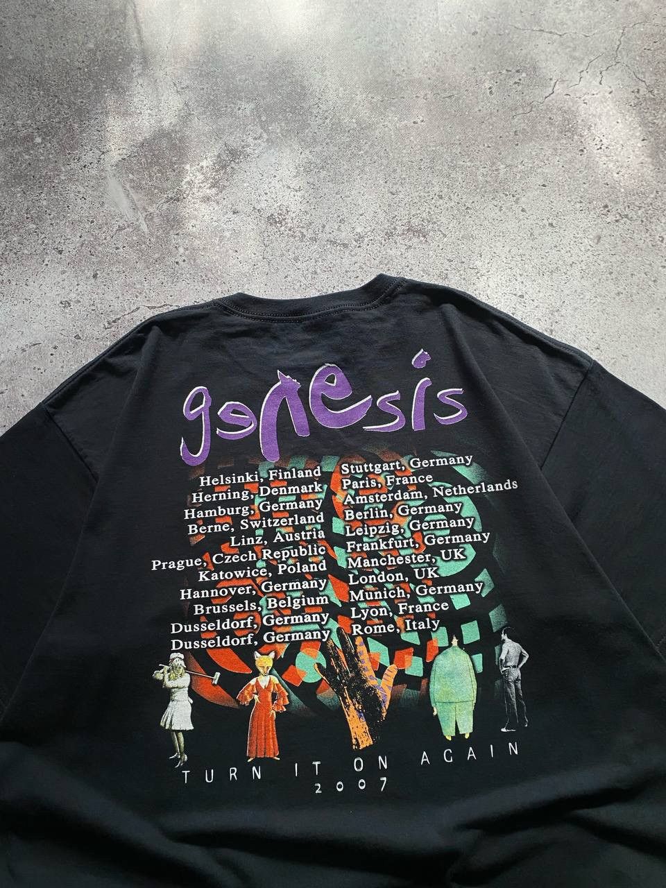Band Tees × Vintage VINTAGE GENESIS “TURN IT ON AGAIN” TOUR 2007 ROCK BAND TEE Size US XL / EU 56 / 4 - 7 Thumbnail