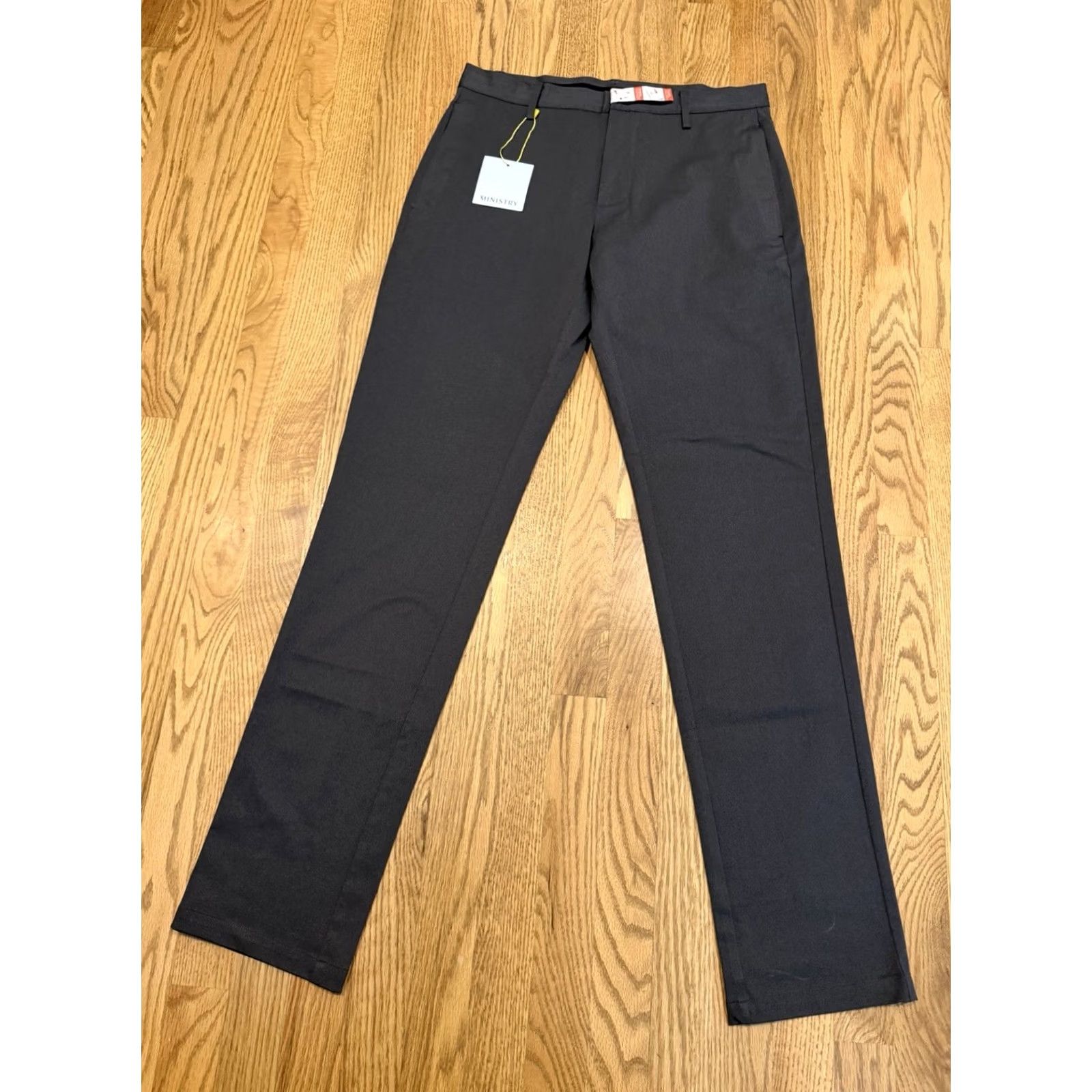 Vintage NWT Ministry Slim Fit Pants - Grey Aerozero Lightweight Stretch 30x33 Size US 30 / EU 46 - 4 Thumbnail