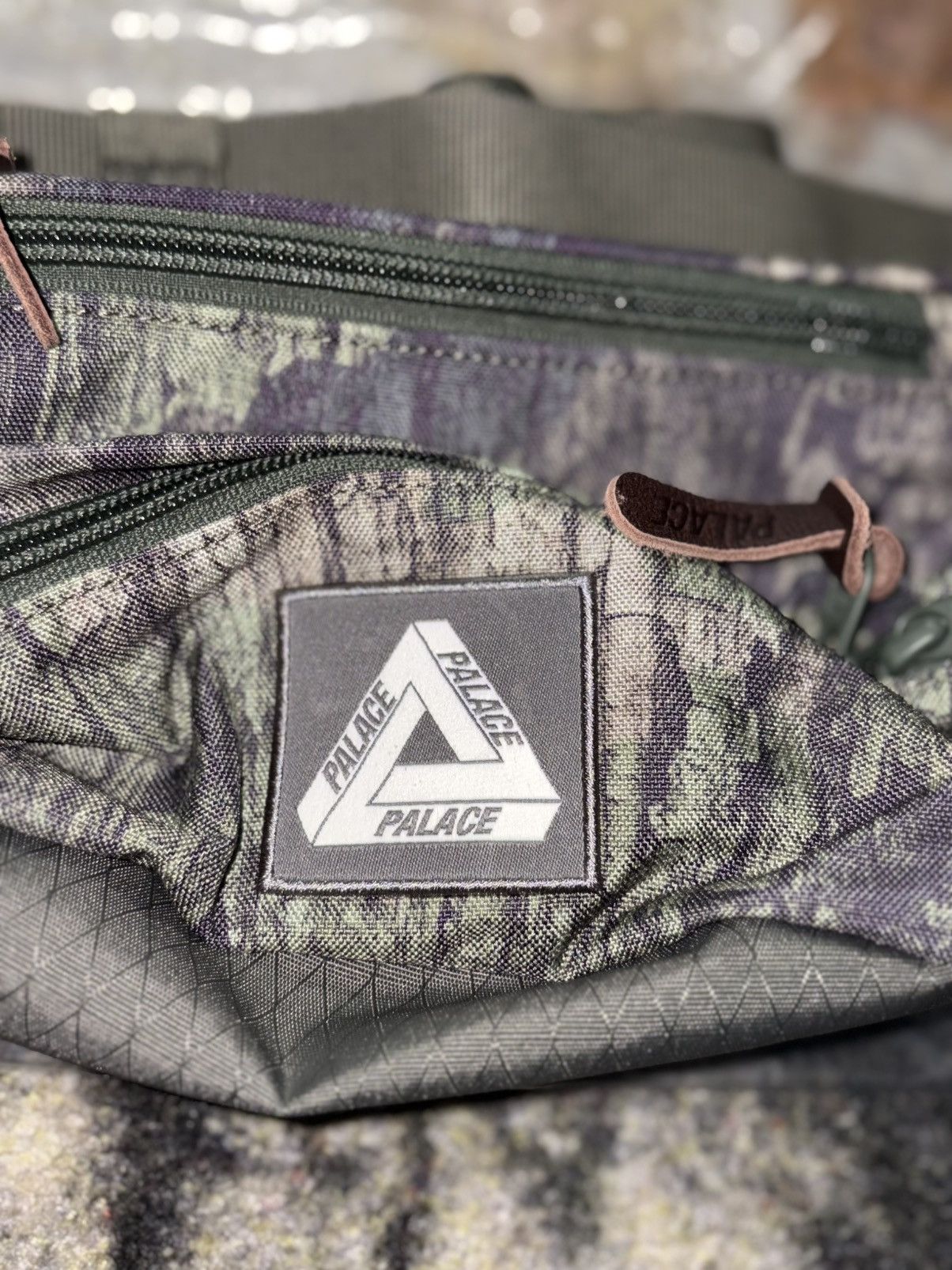 Palace Palace Cordura Tri Crossbody Bag Camo Size ONE SIZE - 3 Thumbnail