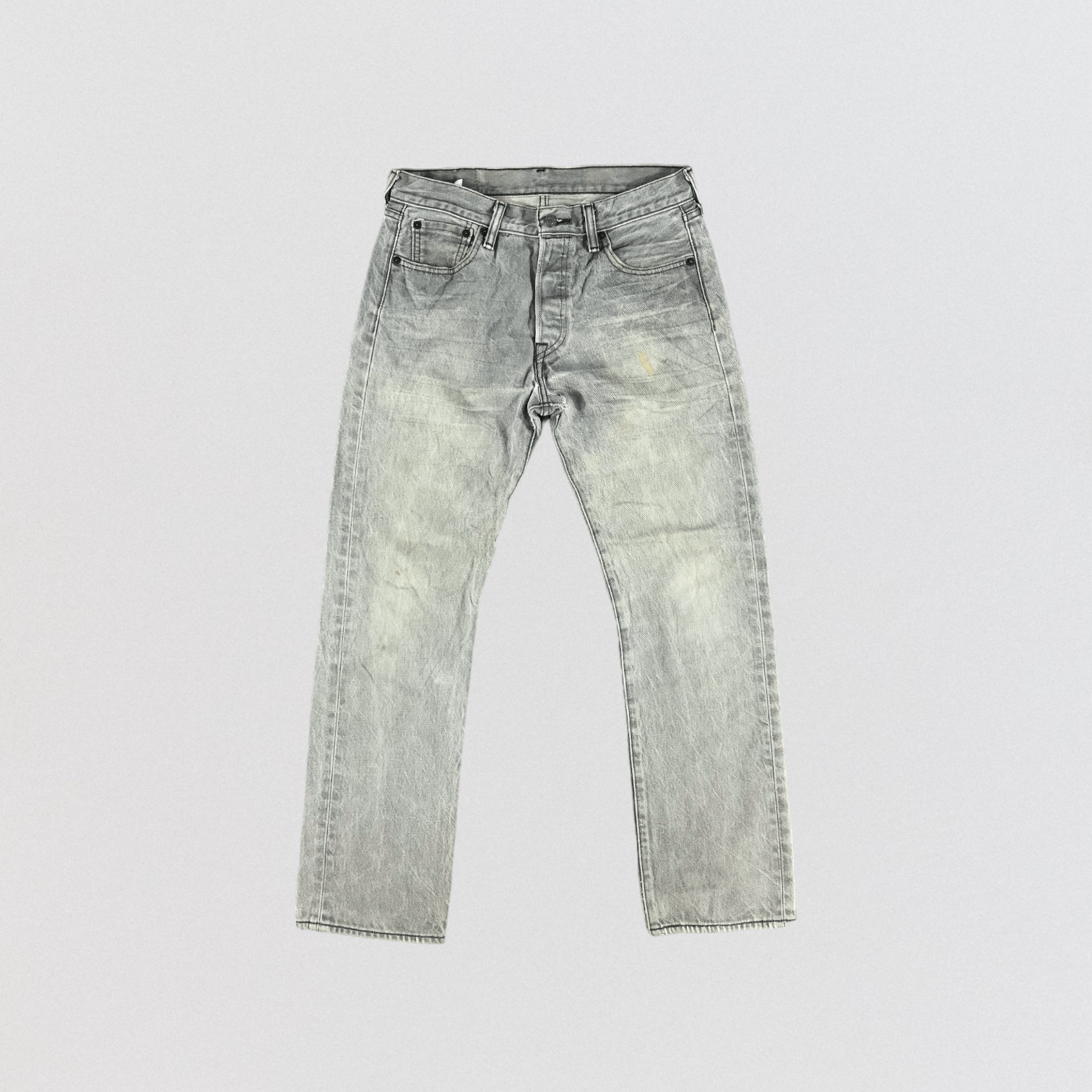 Levi's Vintage Levis 501 Ash Gray Jeans-JM3013 Size US 30 / EU 46 - 1 Thumbnail