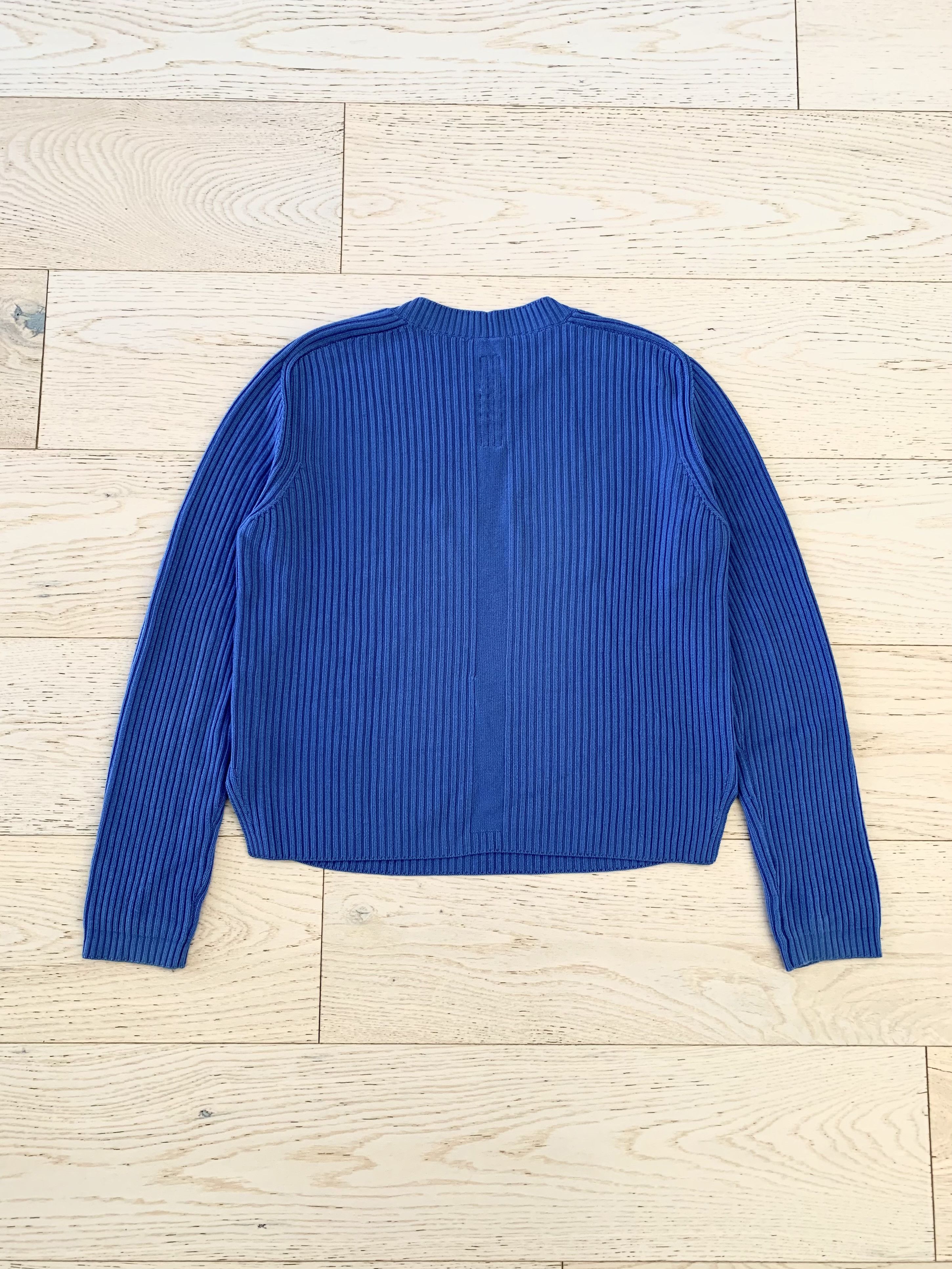 Rick Owens Rick Owens SS20 “Tecuatl” Cropped Biker Fisherman Sweater Size US L / EU 52-54 / 3 - 3 Thumbnail