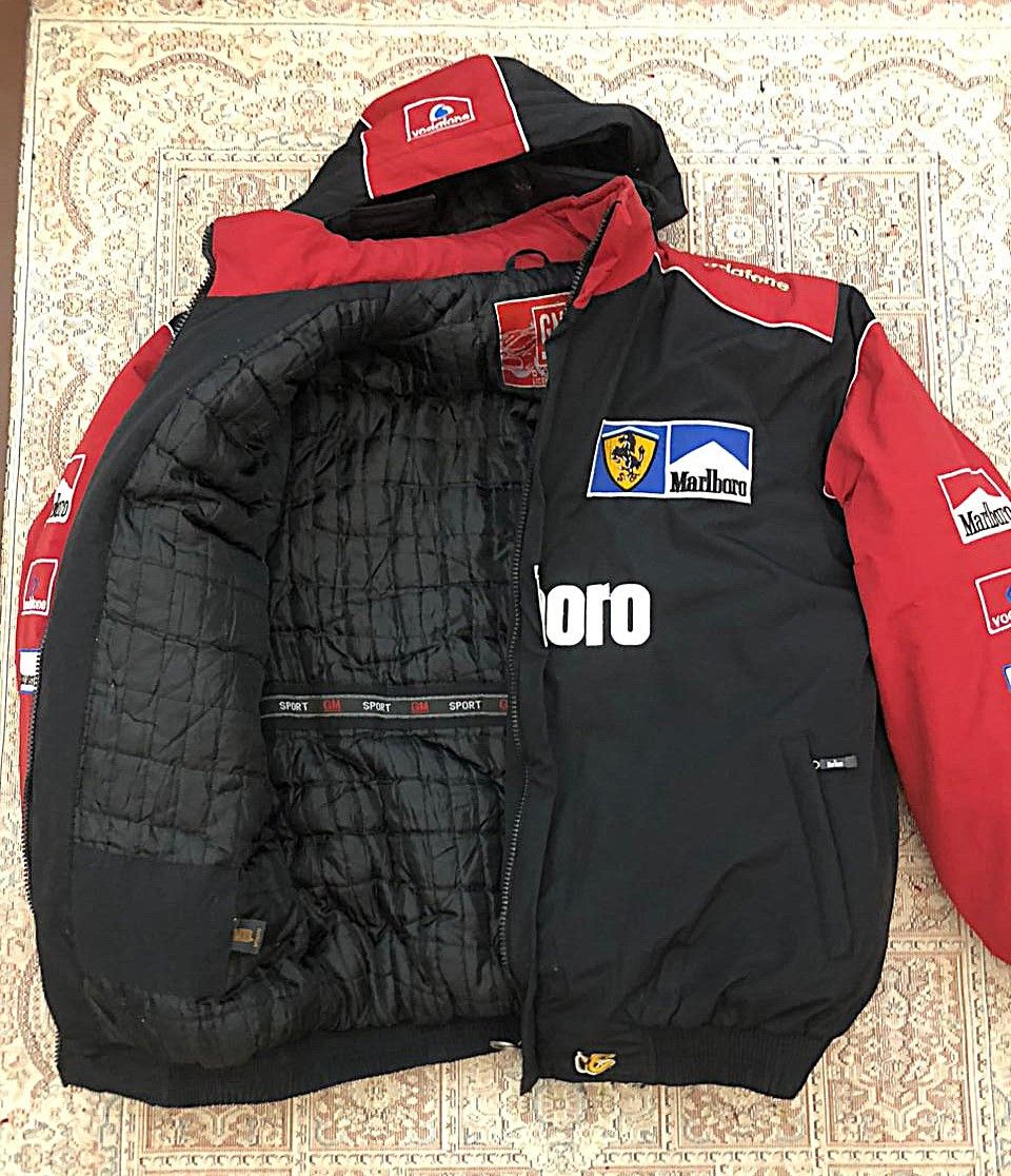 Ferrari FERARRI MARLBORO PUFFER DOWN JACKET VODAFONE V-POWER Size US XXL / EU 58 / 5 - 4 Thumbnail
