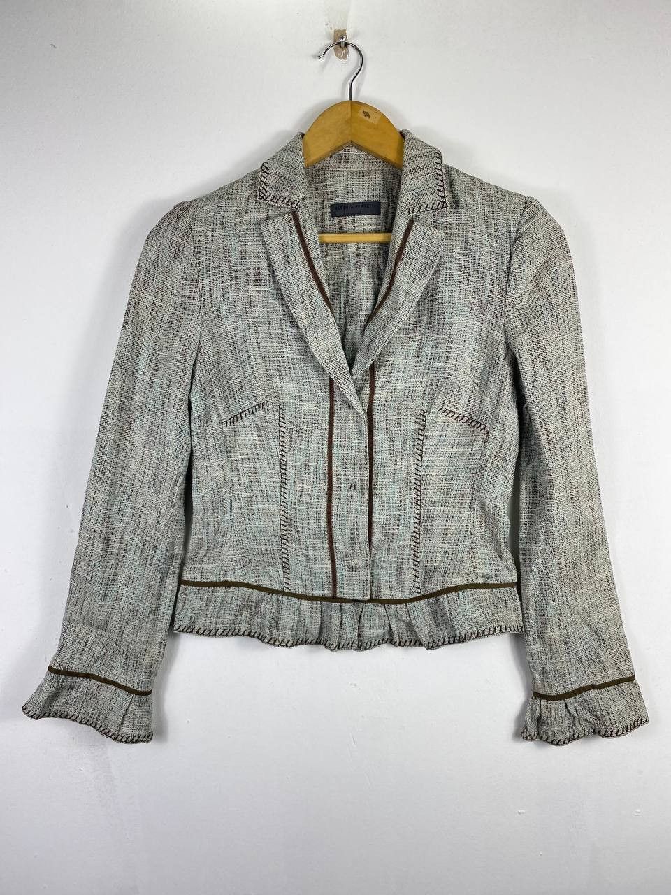 Alberta Ferretti alberta ferretti jacket nice design made in italy Size S / US 4 / IT 40 - 1 Thumbnail