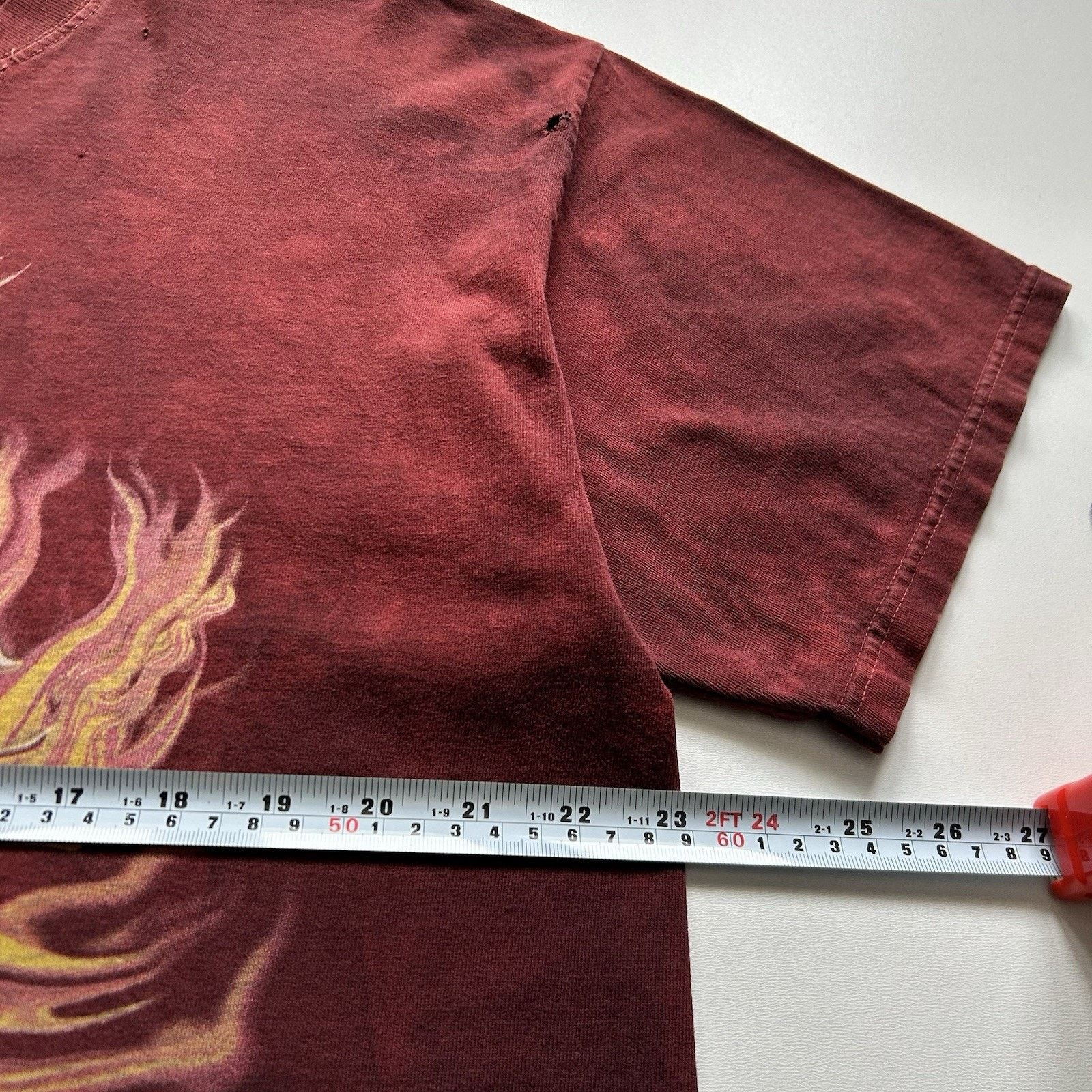 The Mountain Vintage Devil T-Shirt XL Burgundy The Mountain Art Parody Size US XL / EU 56 / 4 - 8 Thumbnail