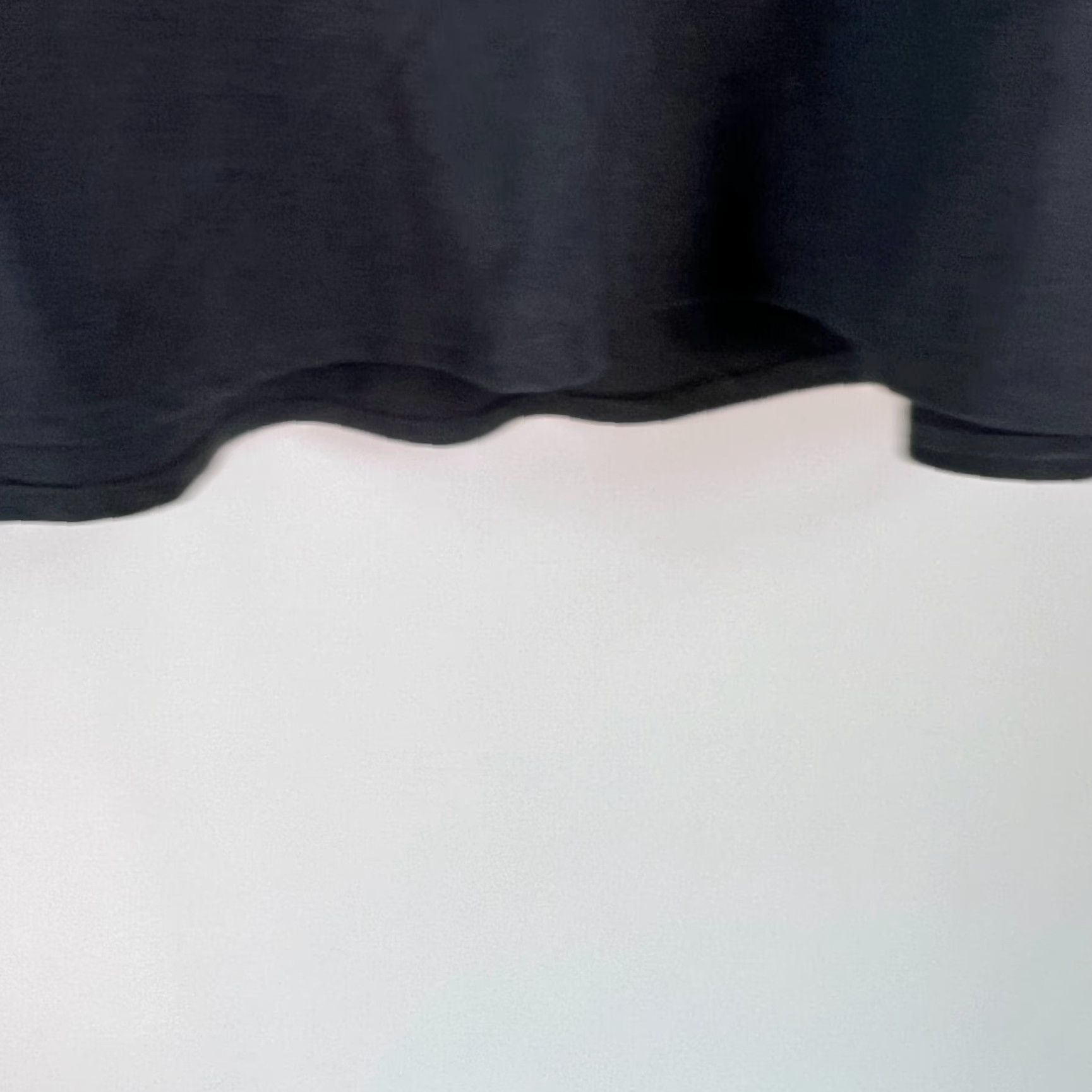 Avenue Envision Avenue Womens Flat Front Back Zip Casual Black Flare Skirt Size 18 Size 40" / US 18 - 3 Thumbnail