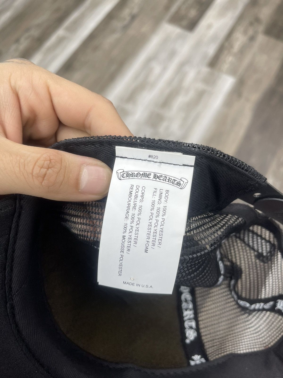Chrome Hearts Chrome Hearts Sex Records trucker hat “Anti” Size 30 - 6 Thumbnail