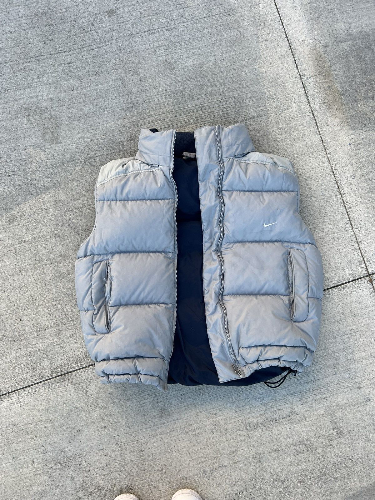 Nike 90s Vintage Nike Puffer Down Vest Size US L / EU 52-54 / 3 - 6 Thumbnail