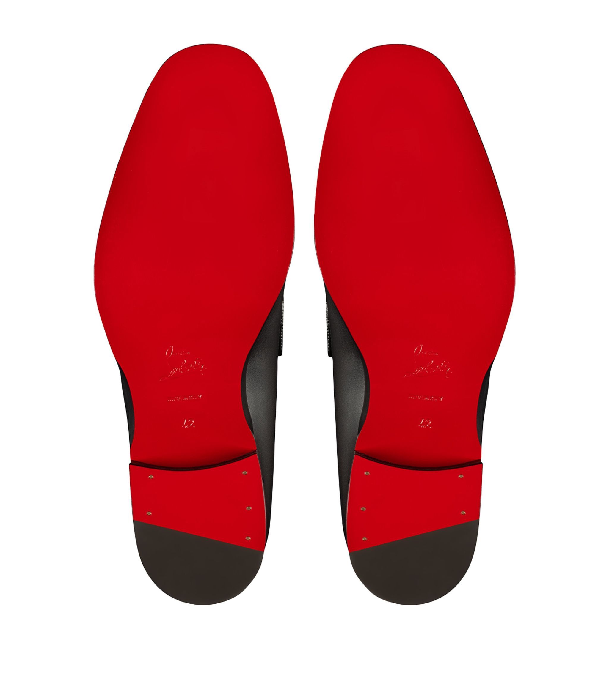 Christian Louboutin o1s1wg110924 Varsimoc Flat Shoes in Black Size US 10 / EU 43 - 5 Thumbnail