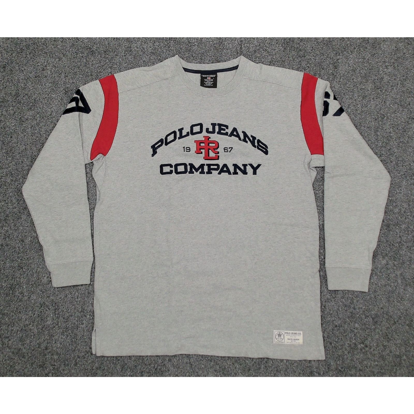 Ralph Lauren Y2K Ralph Lauren Polo Jeans Heavyweight Varsity Thermal XL Size US XL / EU 56 / 4 - 3 Thumbnail
