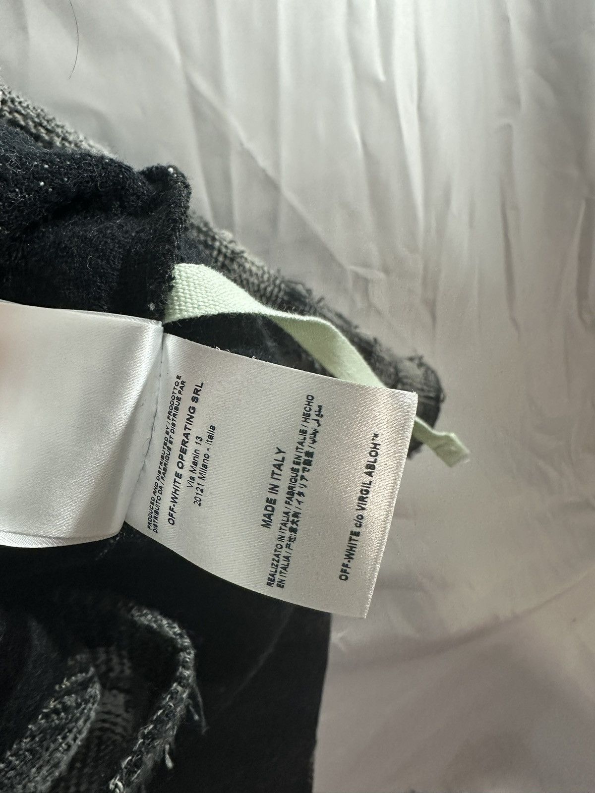 Off-White OFF WHITE PLAID SWEATER Size US XS / EU 42 / 0 - 10 Thumbnail