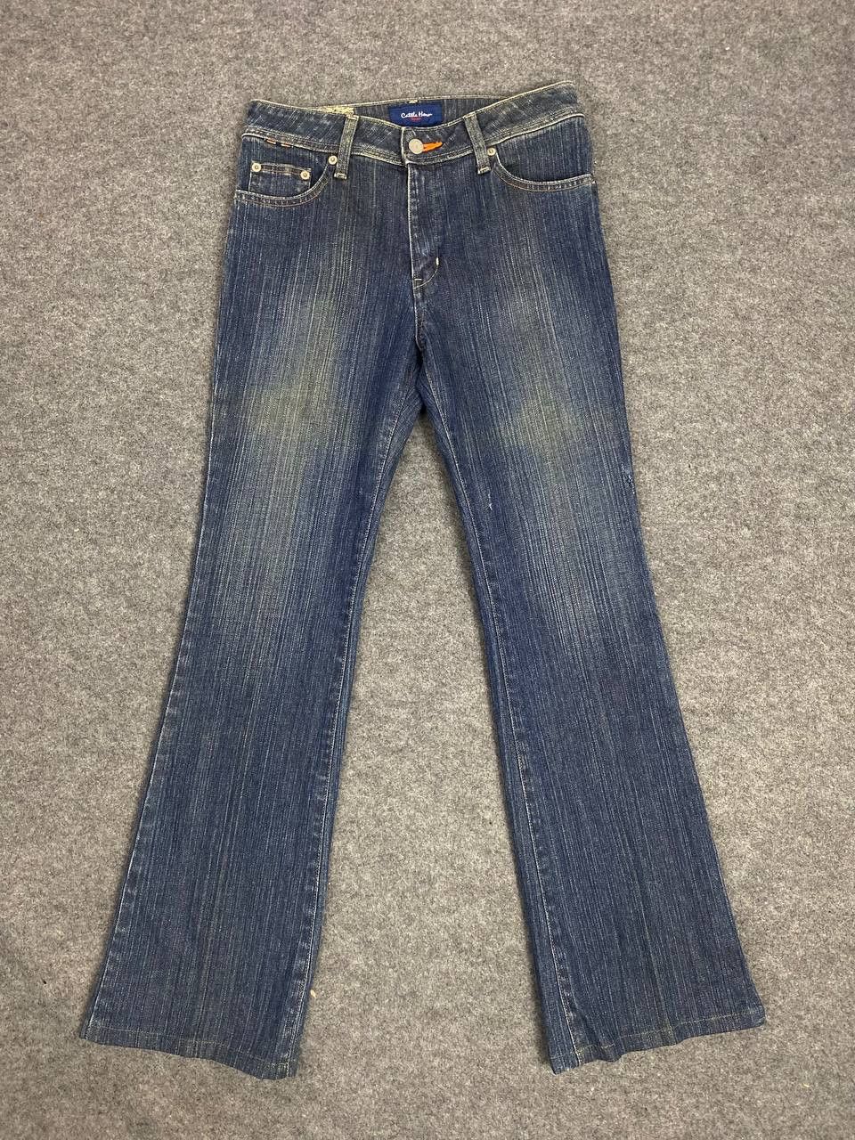 Japanese Brand cattle hour by bobson bootcut distressed denim Size 28" / US 6 / IT 42 - 7 Thumbnail