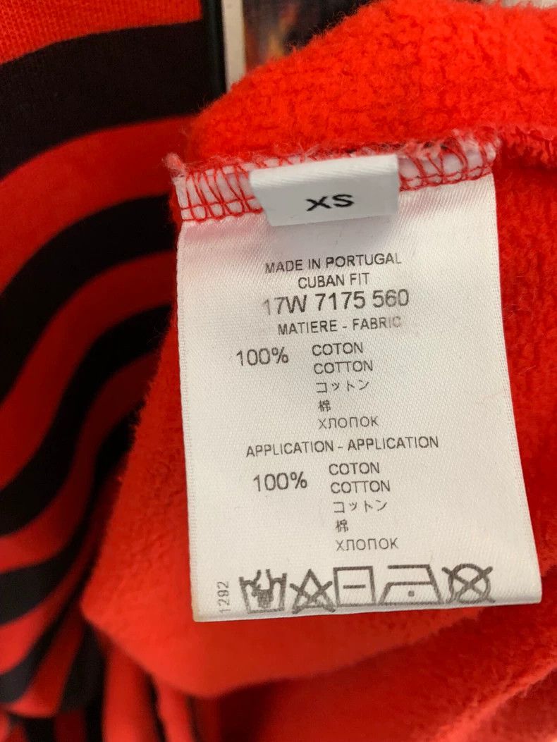 Givenchy Givenchy GVC Destroyed Stripe Hoodie with Skull Element Pri Size US XS / EU 42 / 0 - 8 Thumbnail