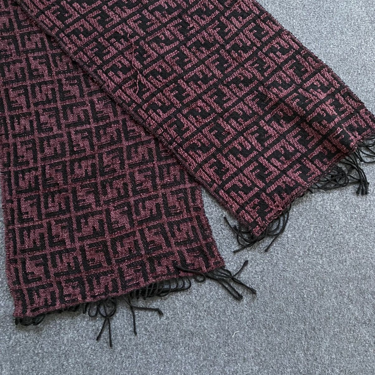 Fendi Fendi FF wool scarf vintage Size ONE SIZE - 3 Thumbnail