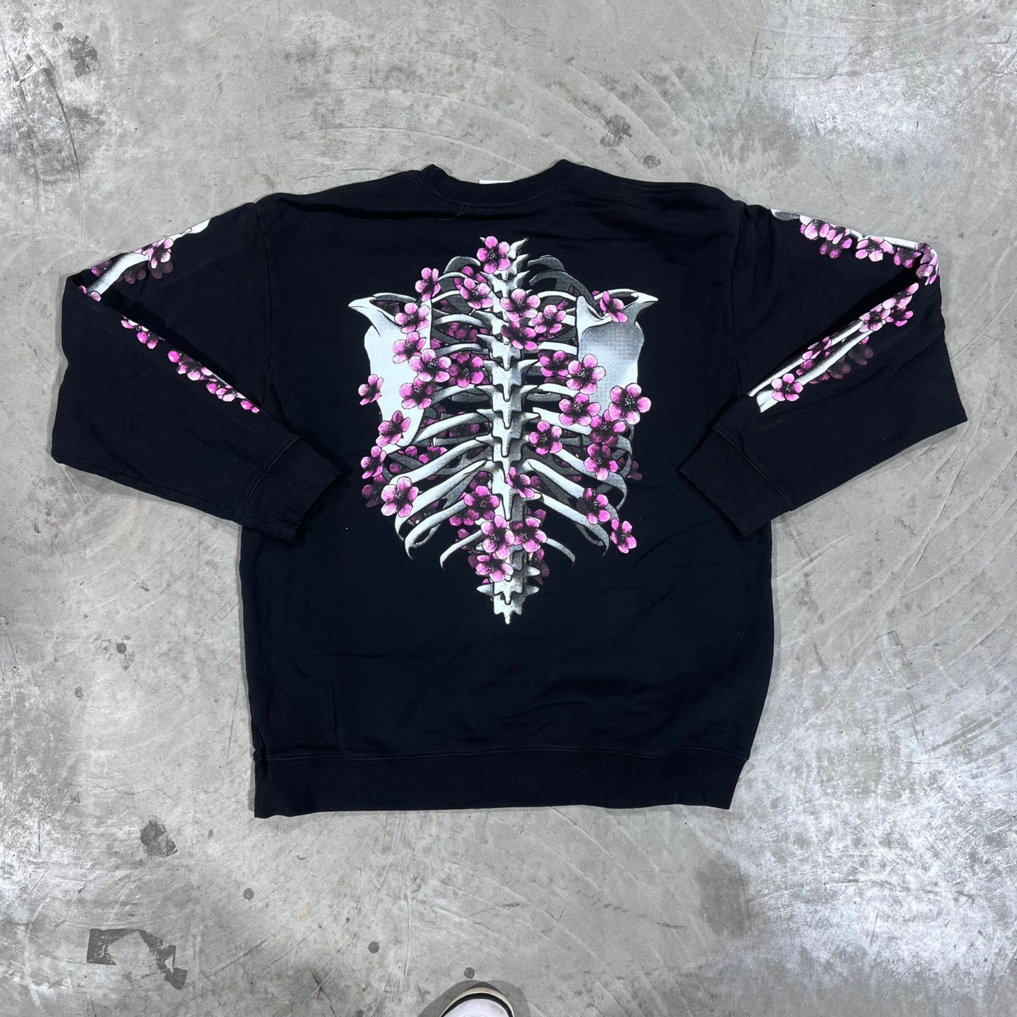 Darren Romanelli NEW DR. ROMANELLI DRx TOKYO SKULLS BLACK SWEATSHIRT SZ 2XL Size US XXL / EU 58 / 5 - 5 Thumbnail
