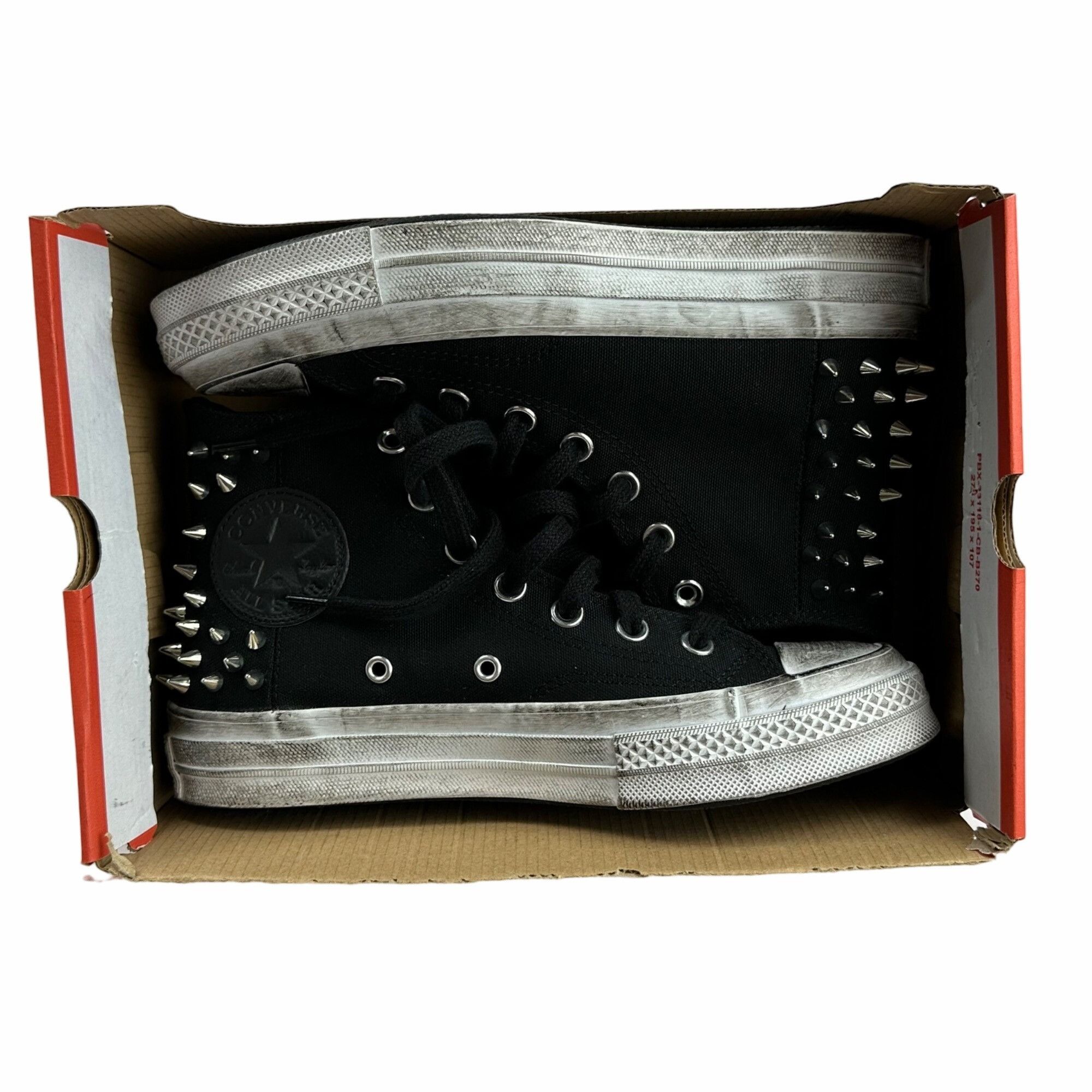 Converse ❤️Rare Converse Chuck 70 Hi Womens Shoes Sz 5 Studded Sneake Size US 5 / IT 35 - 7 Thumbnail