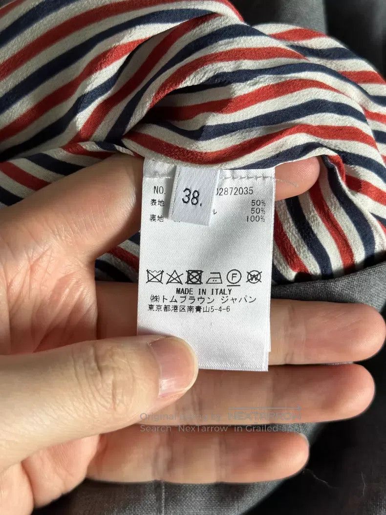 Thom Browne Thom Browne Grey Pleated Skirt Size 25" / US 0 / IT 36 - 4 Thumbnail