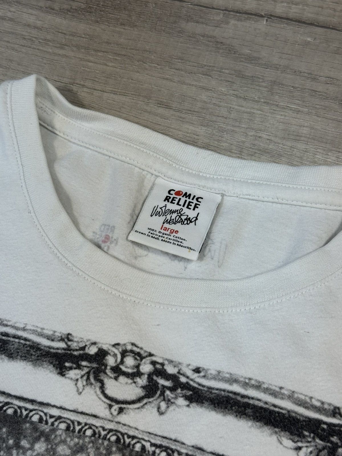 Vivienne Westwood Vivienne Westwood Comic Relief Red Nose Day White T Shirt Size US M / EU 48-50 / 2 - 5 Thumbnail