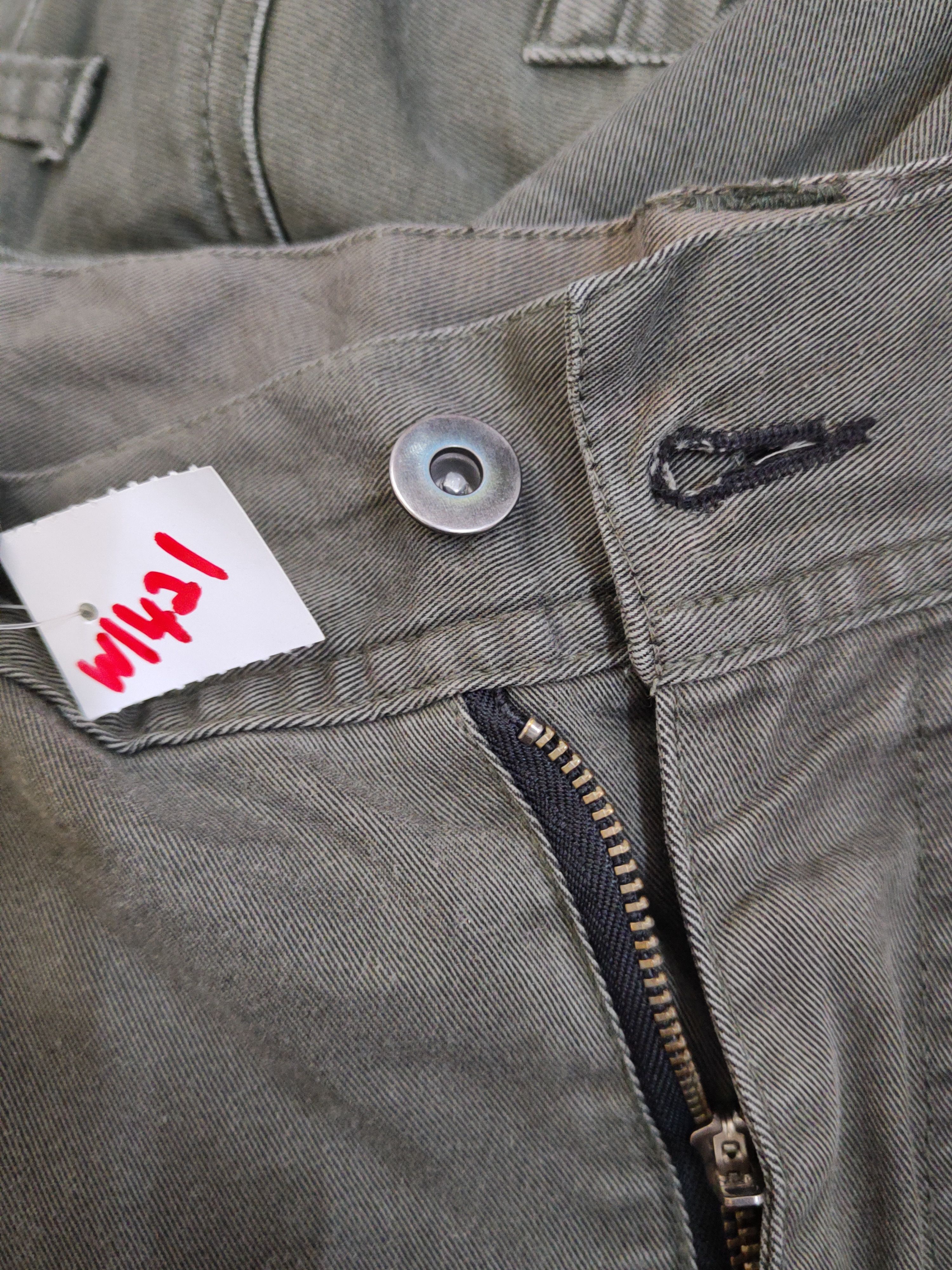 Japanese Brand Tora Olive Multipocket Tactical Joggers #W1421 Size US 33 - 16 Thumbnail