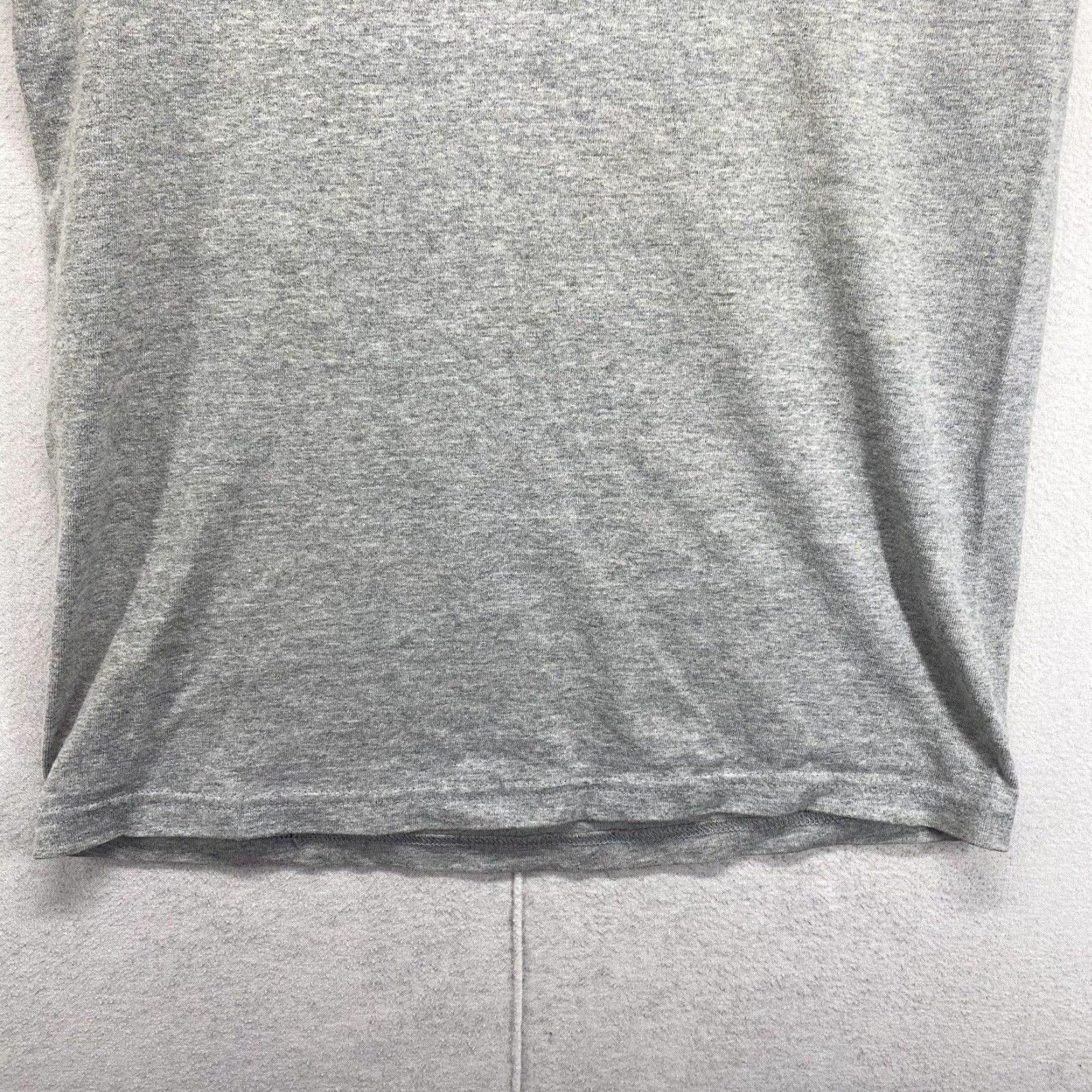 Fruit Of The Loom VINTAGE Fruit of the Loom T-Shirt Unisex Adults Extra Small Gray 2000s Y2K Gymnasium Turkey Tumble Logo Graphic Print Size US XS / EU 42 / 0 - 6 Thumbnail