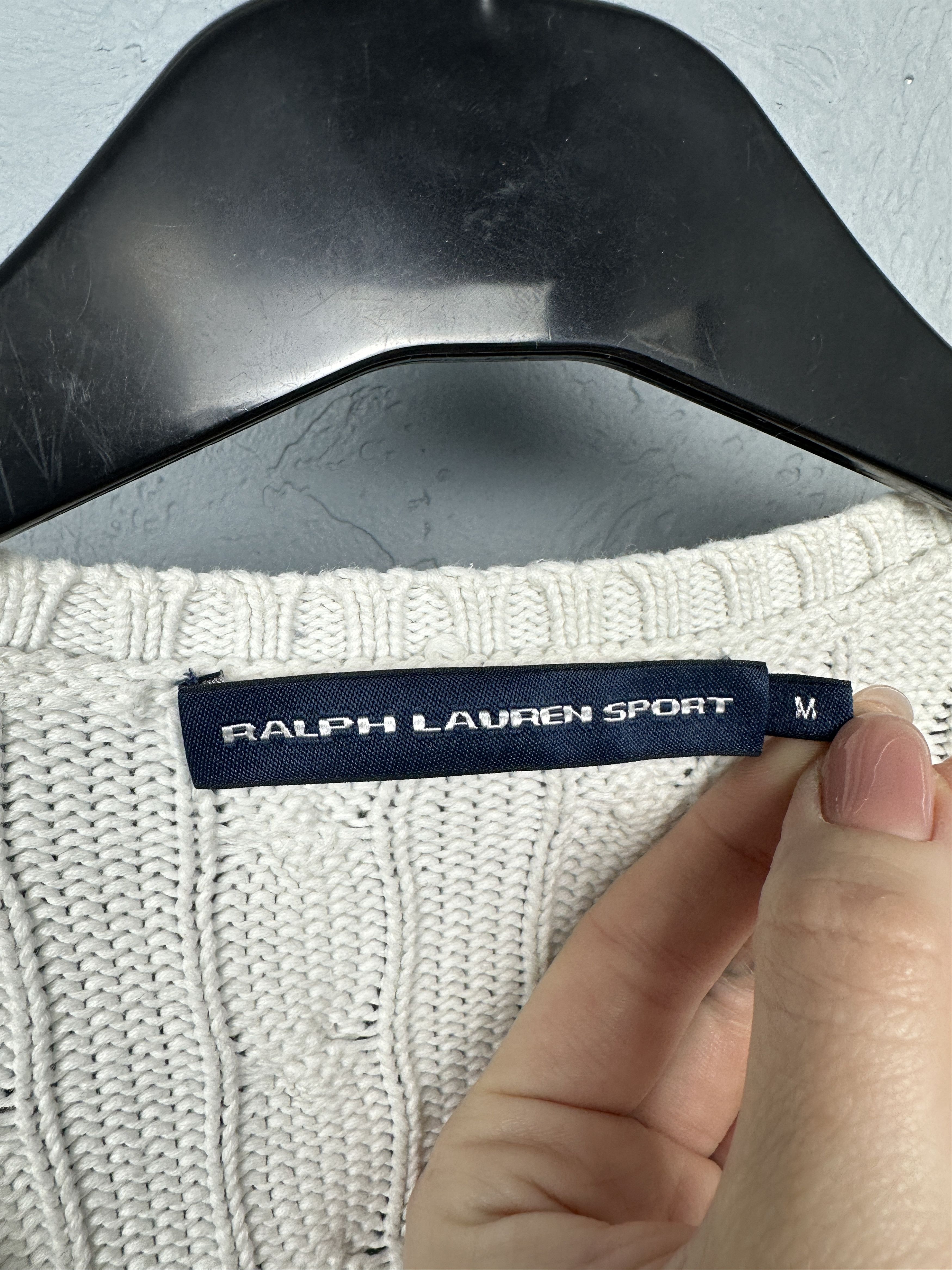 Polo Ralph Lauren Polo Ralph Lauren Vintage Womens Cable Knit Sweater Size M / US 6-8 / IT 42-44 - 3 Thumbnail