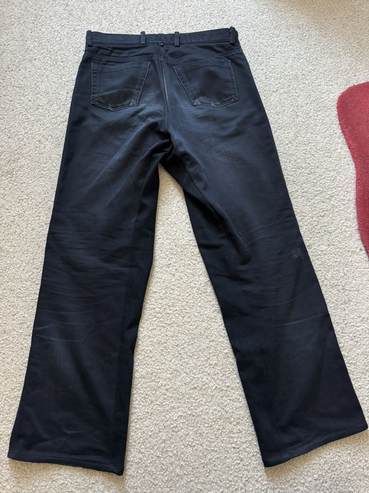 Chrome Hearts Chrome Hearts le fleur jeans sz 31R *altered* Size US 31 - 2 Thumbnail