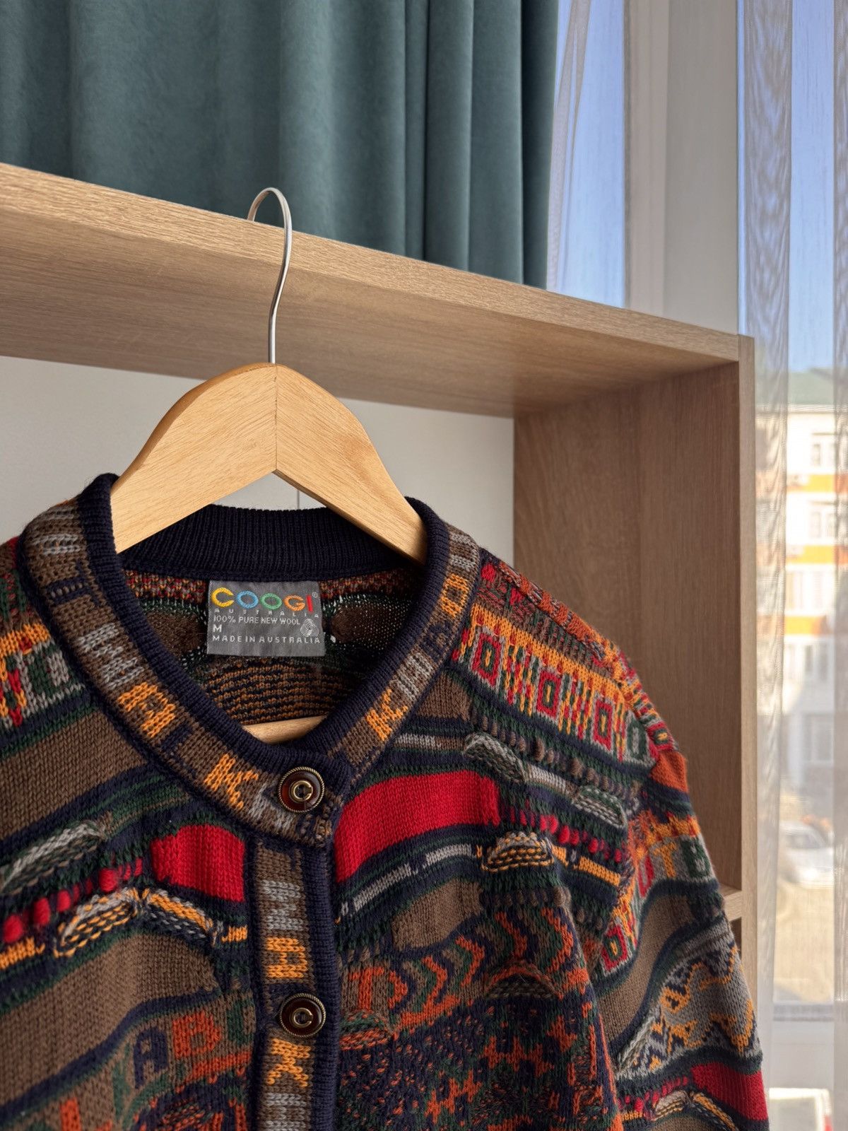 Coogi × Vintage VTG Coogi Pure New Wool Luxury 90’s Walkabout Koala Cardigan Size US S / EU 44-46 / 1 - 6 Thumbnail