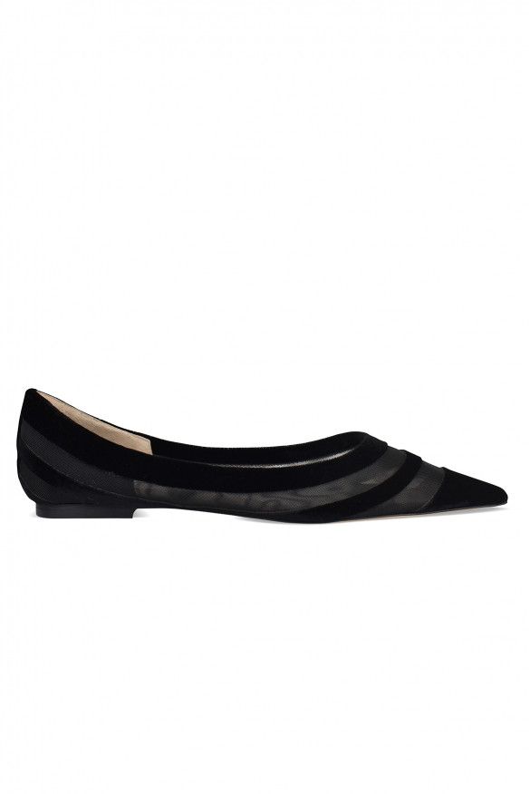 Jimmy Choo Love Ballerinas Size US 6.5 / IT 36.5 - 1 Thumbnail