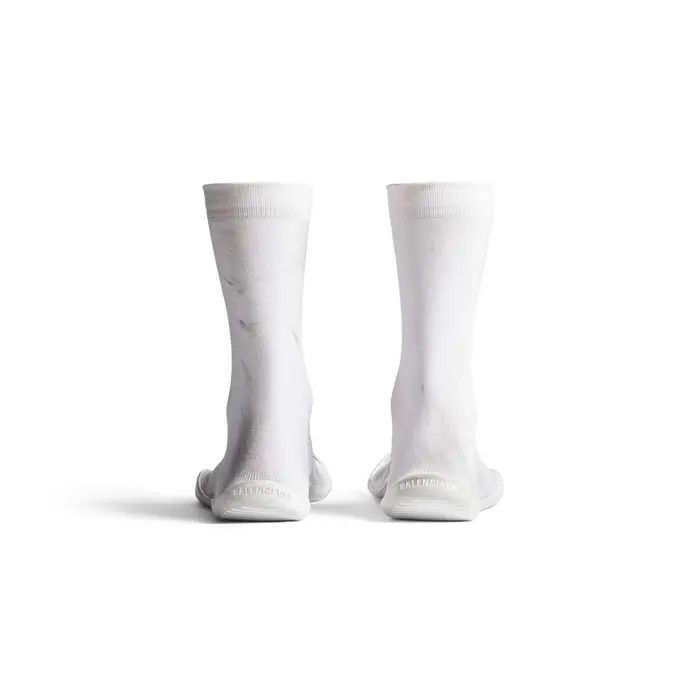 Balenciaga o1w1db10226 Sock Sneakers In White Size US 7 / EU 40 - 5 Thumbnail