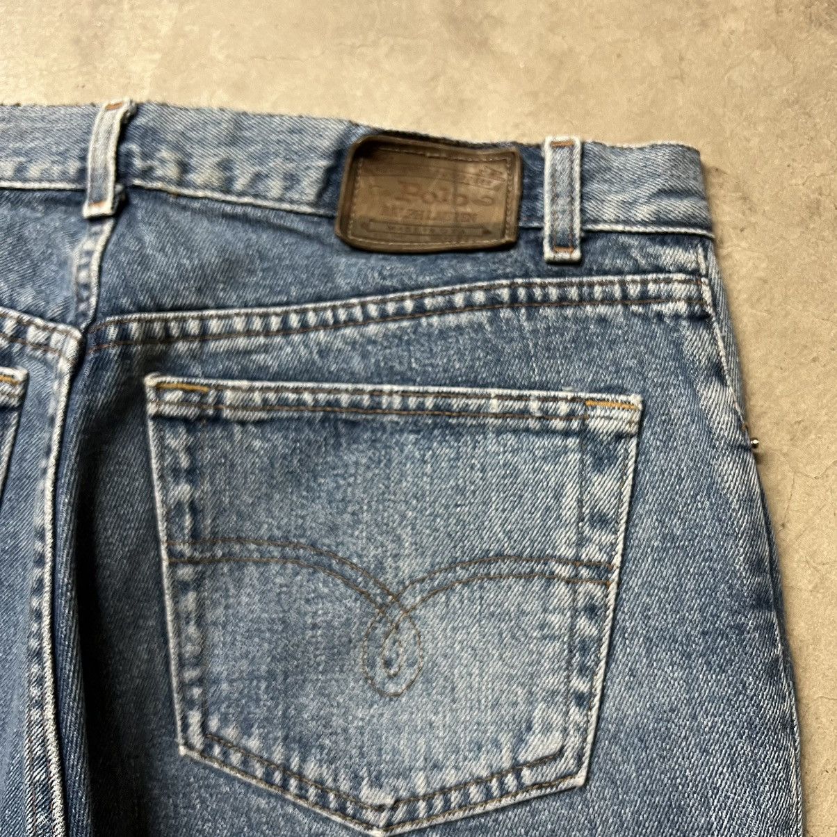 Polo Ralph Lauren × Vintage Vintage 90’s Polo Ralph Lauren 🇺🇸 Straight-Fit Denim Jeans Size US 32 / EU 48 - 2 Thumbnail