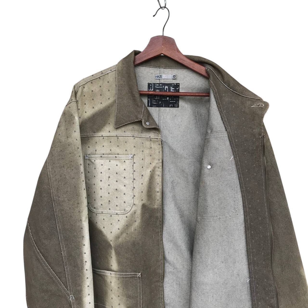 Haze × Japanese Brand VINTAGE HAZE FADED CHORE JACKET PAINTED DOT Size US XL / EU 56 / 4 - 4 Thumbnail
