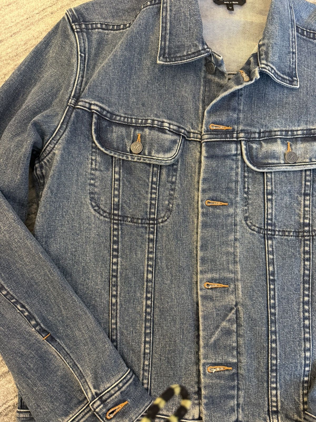 A.P.C. A.P.C. Denim Jacket — Indigo/Mid-Blue Wash Size US M / EU 48-50 / 2 - 5 Thumbnail