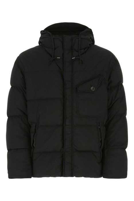 Ten C Black Nylon Survival Down Jacket | Grailed