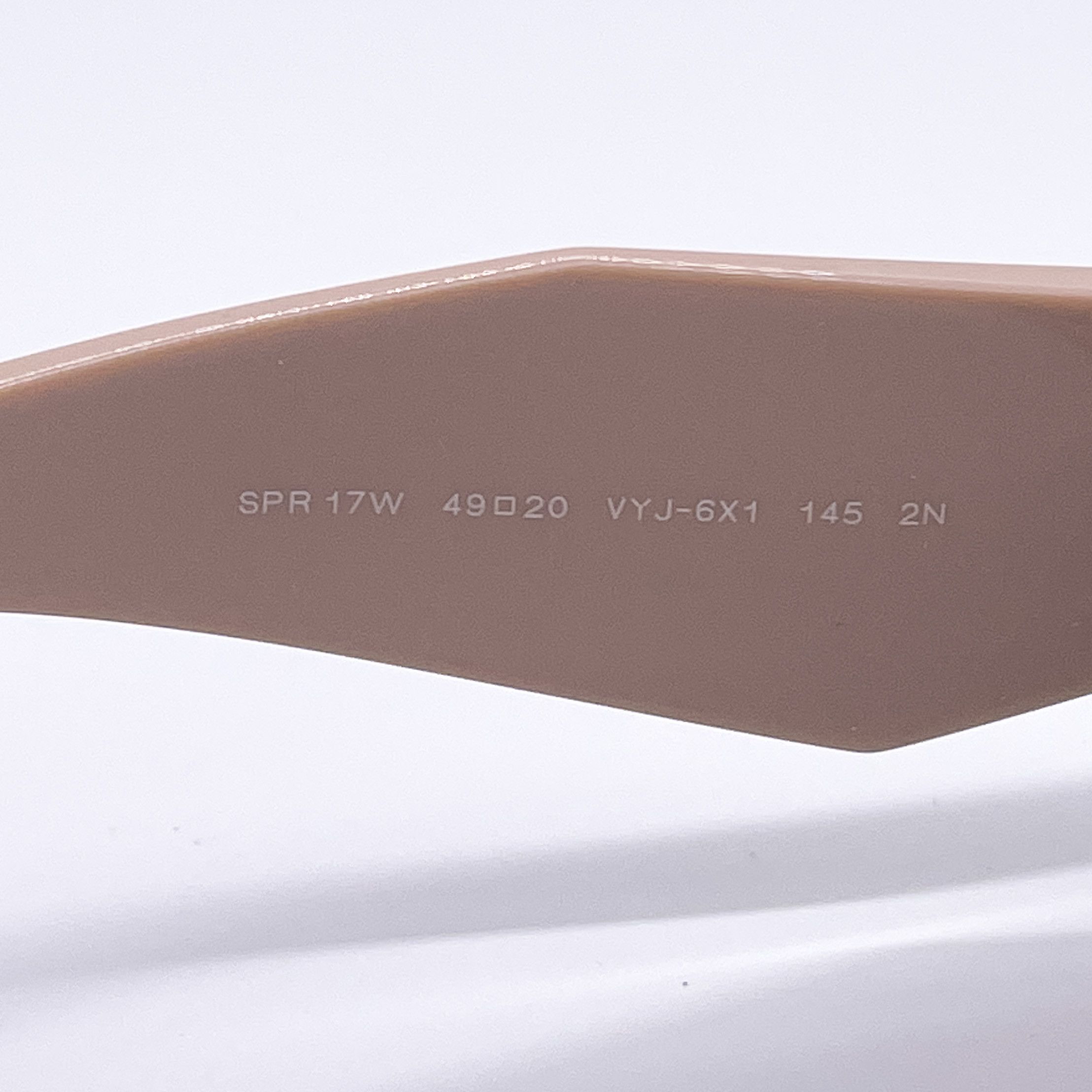 Prada NEW PRADA SYMBOLE PR17WS VYJ6X1 PRADA NUDE SUNGLASSES Size ONE SIZE - 8 Thumbnail