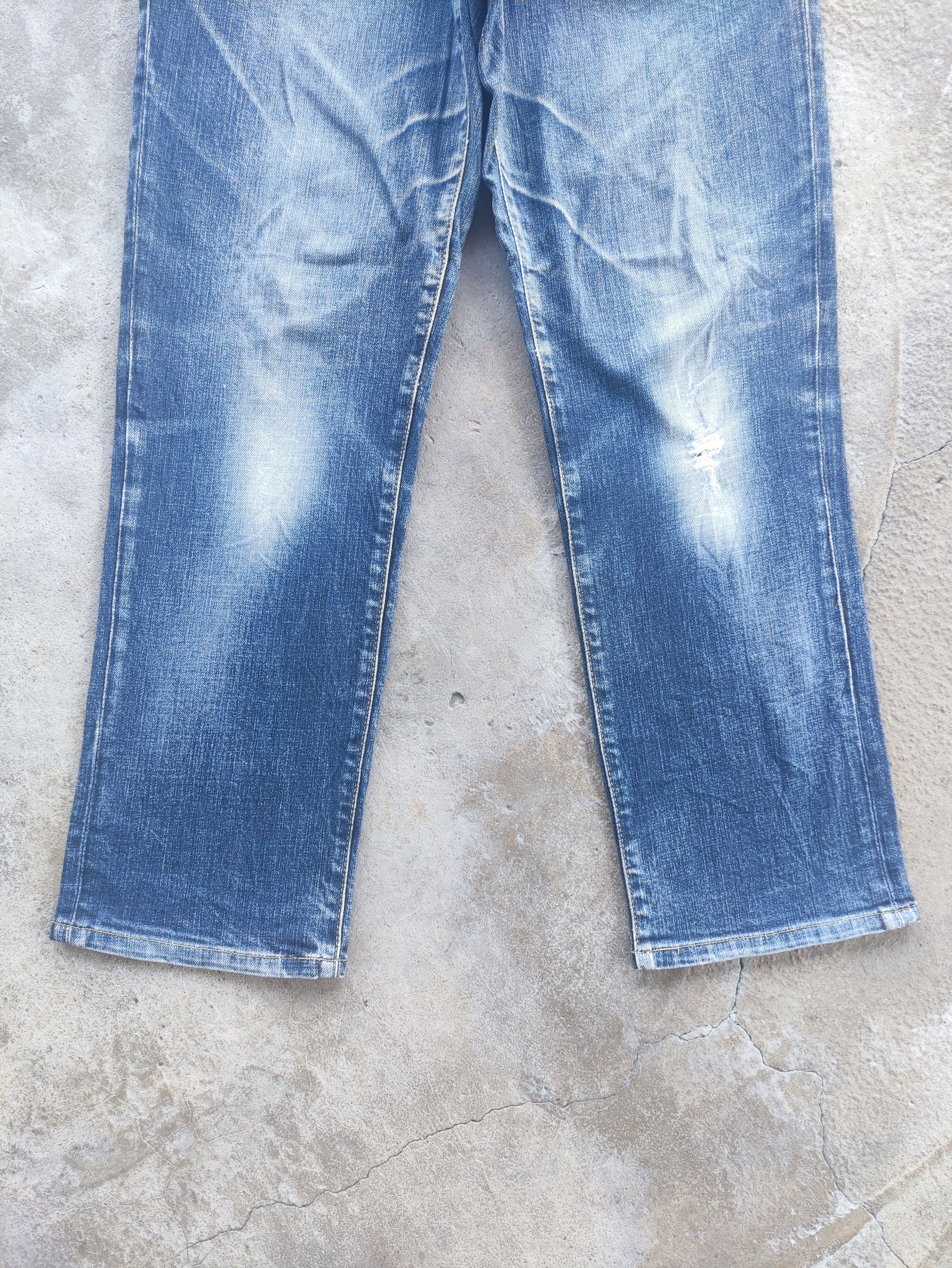 Edwin Vintage Edwin Brand Ripped Faded Denim Pants Size US 31 - 4 Thumbnail