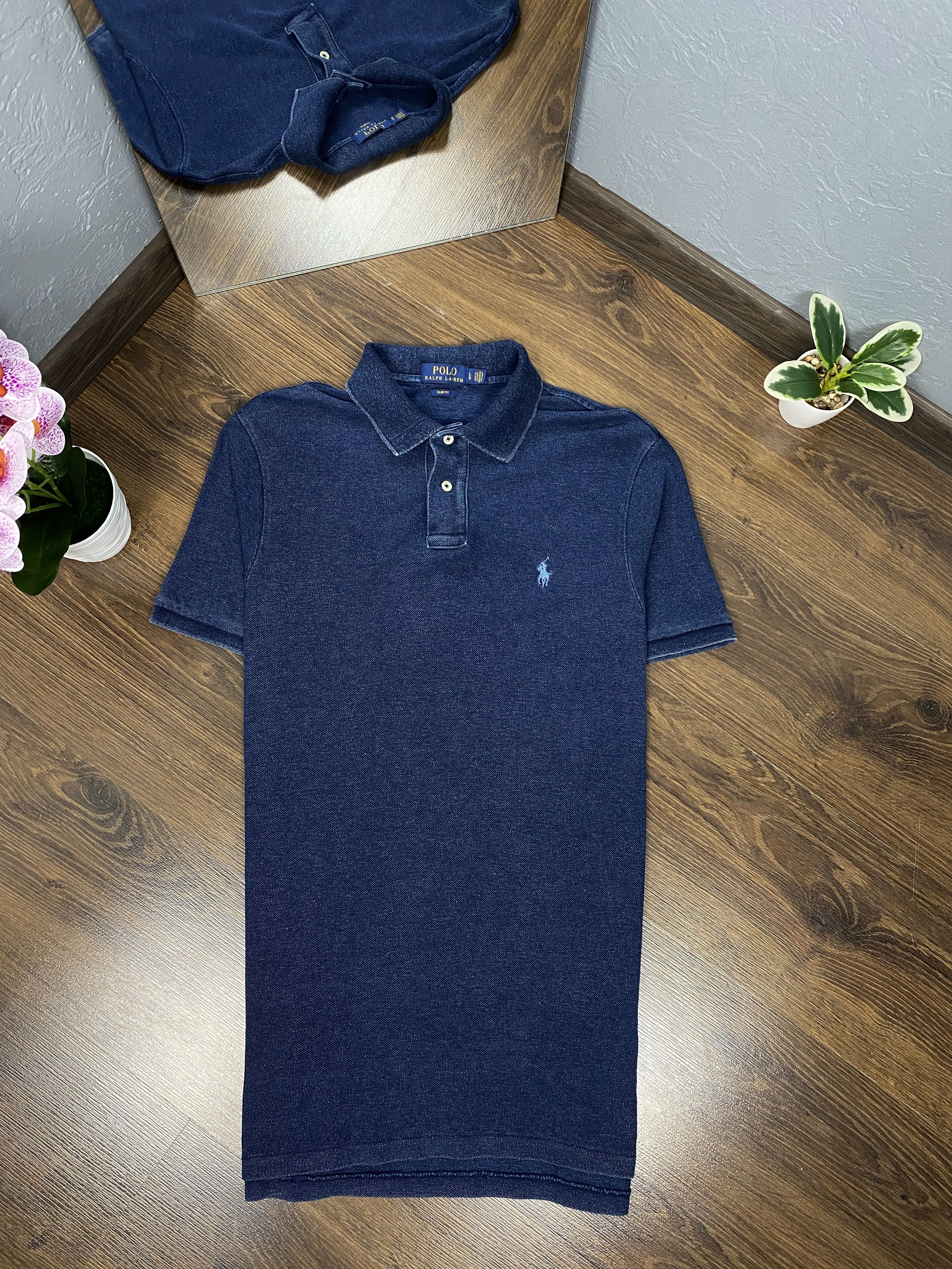 Polo Ralph Lauren vintage washed cotton polo shirt