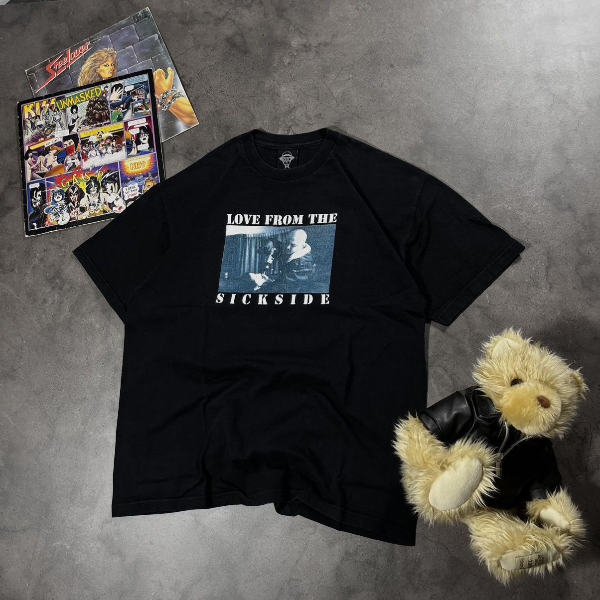 Band Tees Vintage 90s Psycho Realm Fuck Love Rock Metal Tshirt Tee Size US XL / EU 56 / 4 - 1 Thumbnail