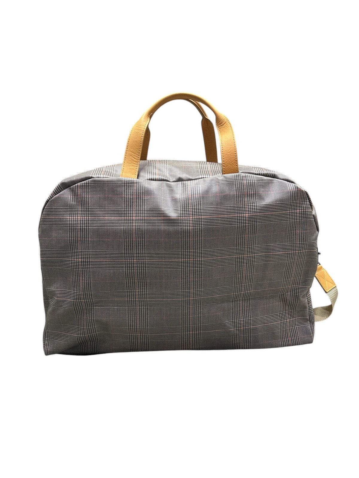Issey Miyake × Tsumori Chisato SEAMLESS GLEN PLAID HOUNDSTOOTH LUGGAGE BAG Size ONE SIZE - 3 Thumbnail