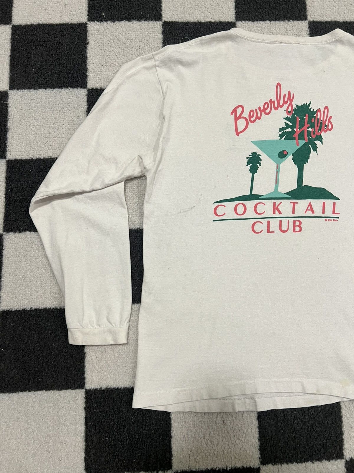 Vintage Vintage 90's Beverly Hills Cocktail Club Longsleeve Size US M / EU 48-50 / 2 - 11 Thumbnail