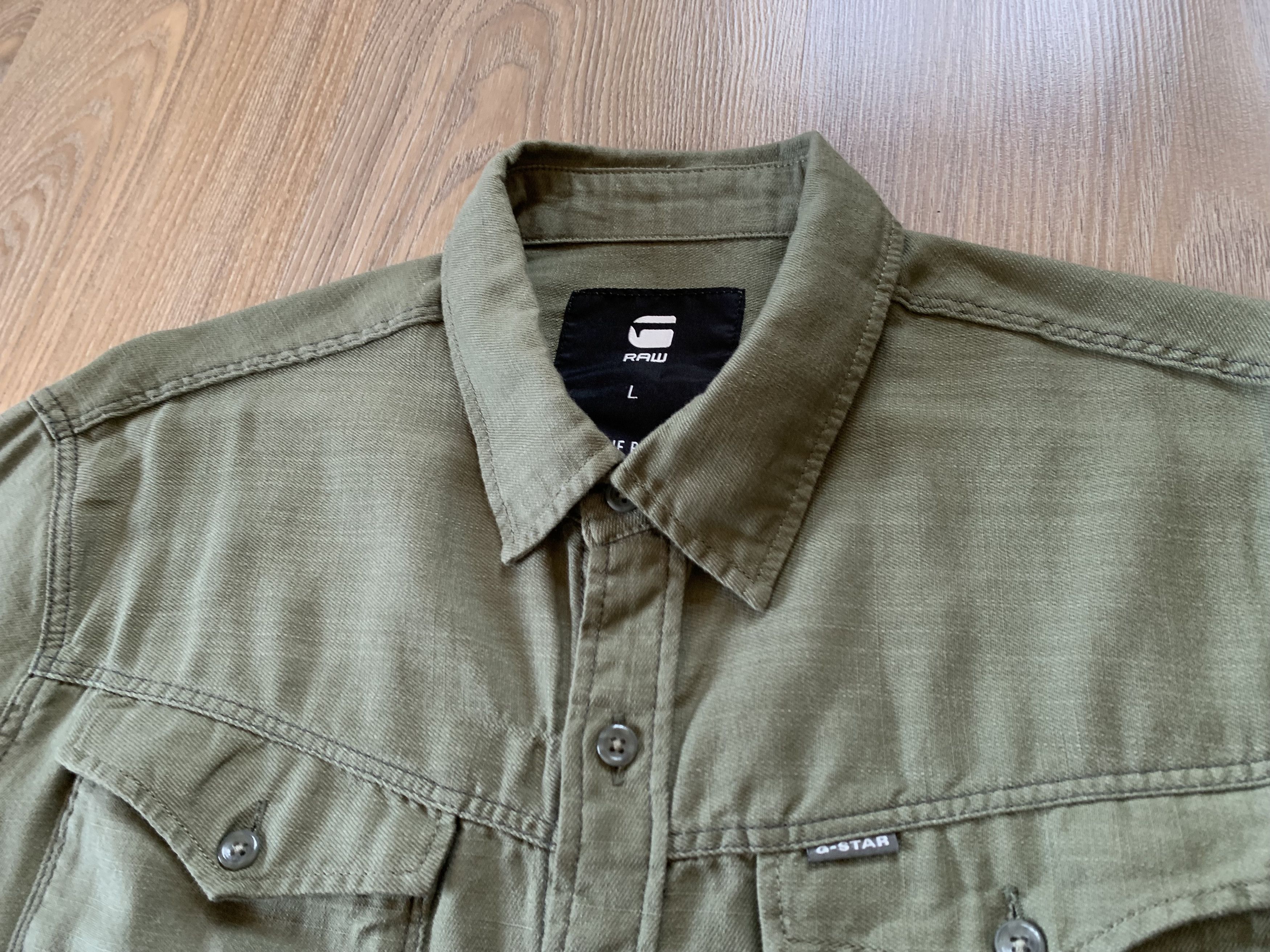 G-Star × Vintage G-Star Raw Arc 3D Long Sleeve Shirt Size US L / EU 52-54 / 3 - 5 Thumbnail