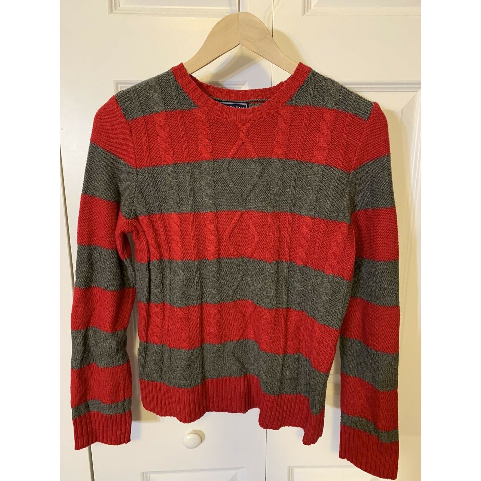 Chaps Chaps Red Gray Stripped Sweater Women’s Sz M Size M / US 6-8 / IT 42-44 - 6 Thumbnail