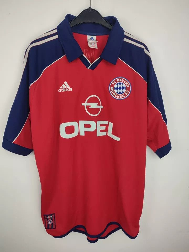 Adidas Bayern Munich Munchen 1999/00 Home Kit Soccer Jersey Size US XL / EU 56 / 4 - 2 Thumbnail
